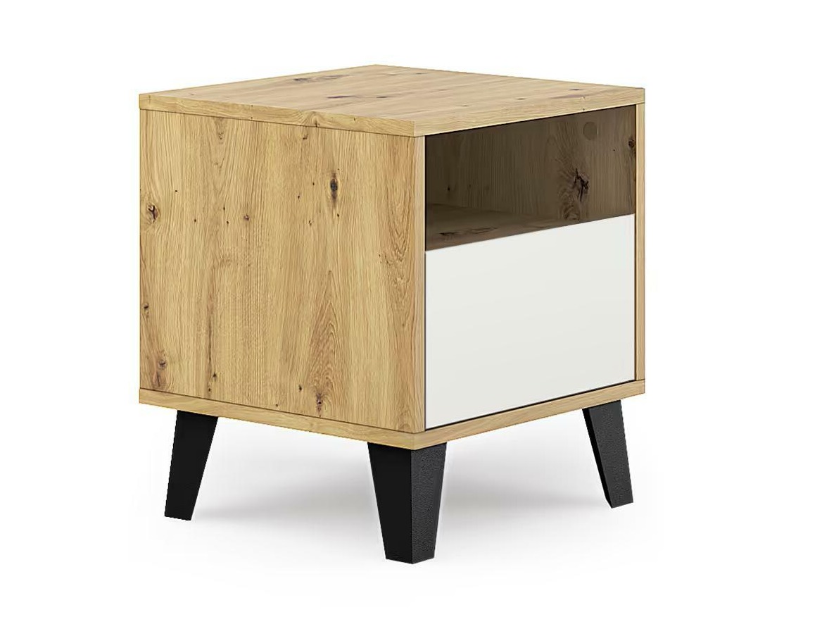 Öökapp Tetena 105 (Artisan tamm + Valge)