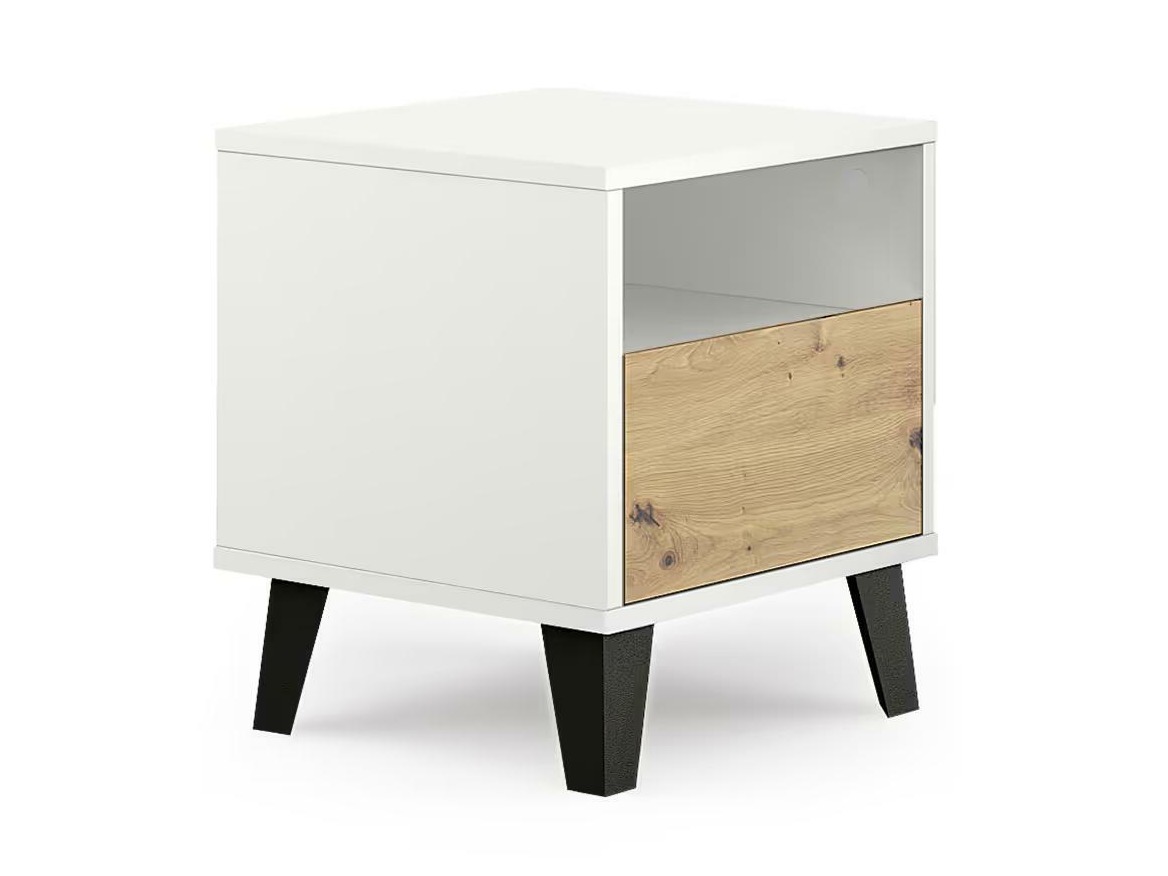 Öökapp Tetena 105 (Valge + Artisan tamm)