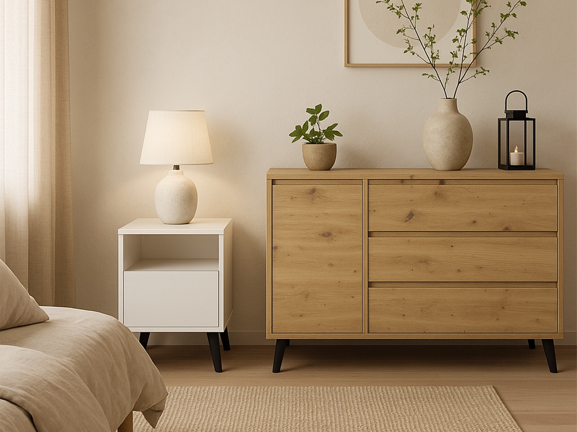 Öökapp Tetena 105 (Valge)