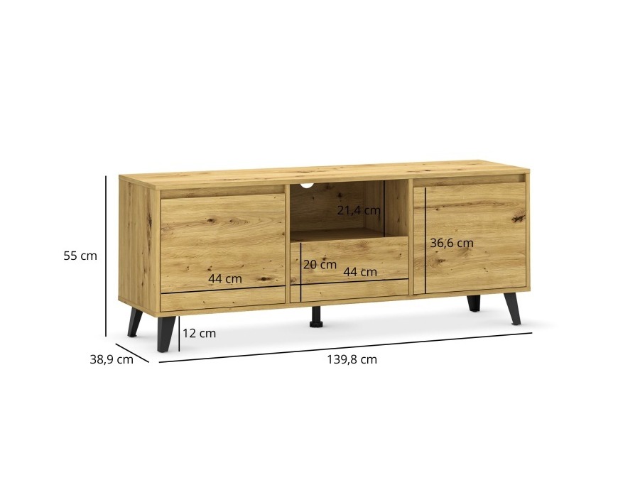TV-alus Tetena 106 (Artisan tamm)