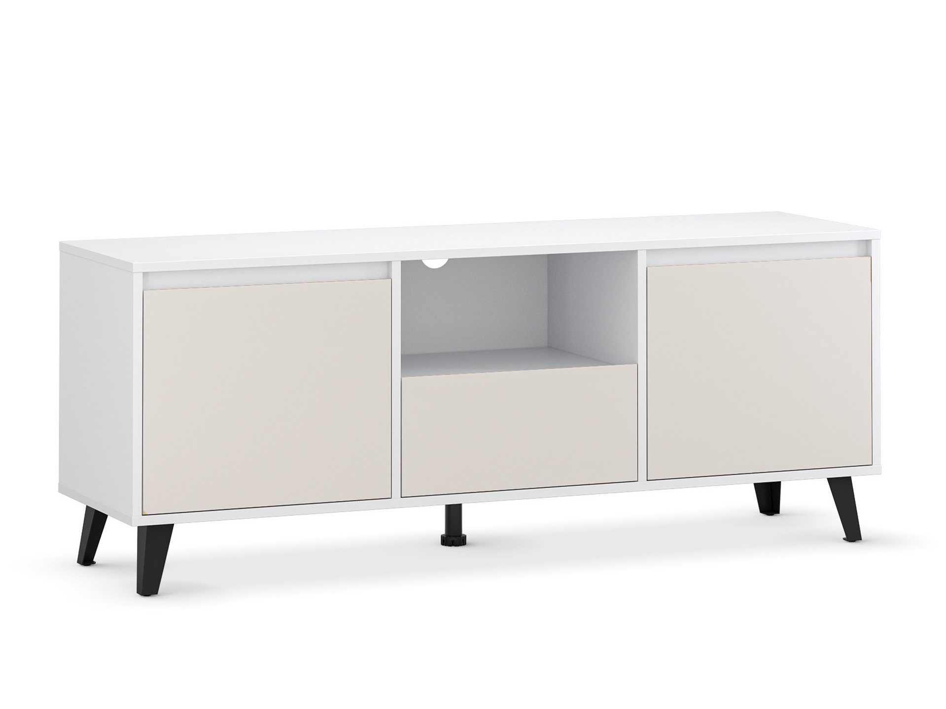 TV-alus Tetena 106 (Valge + Kašmiir)