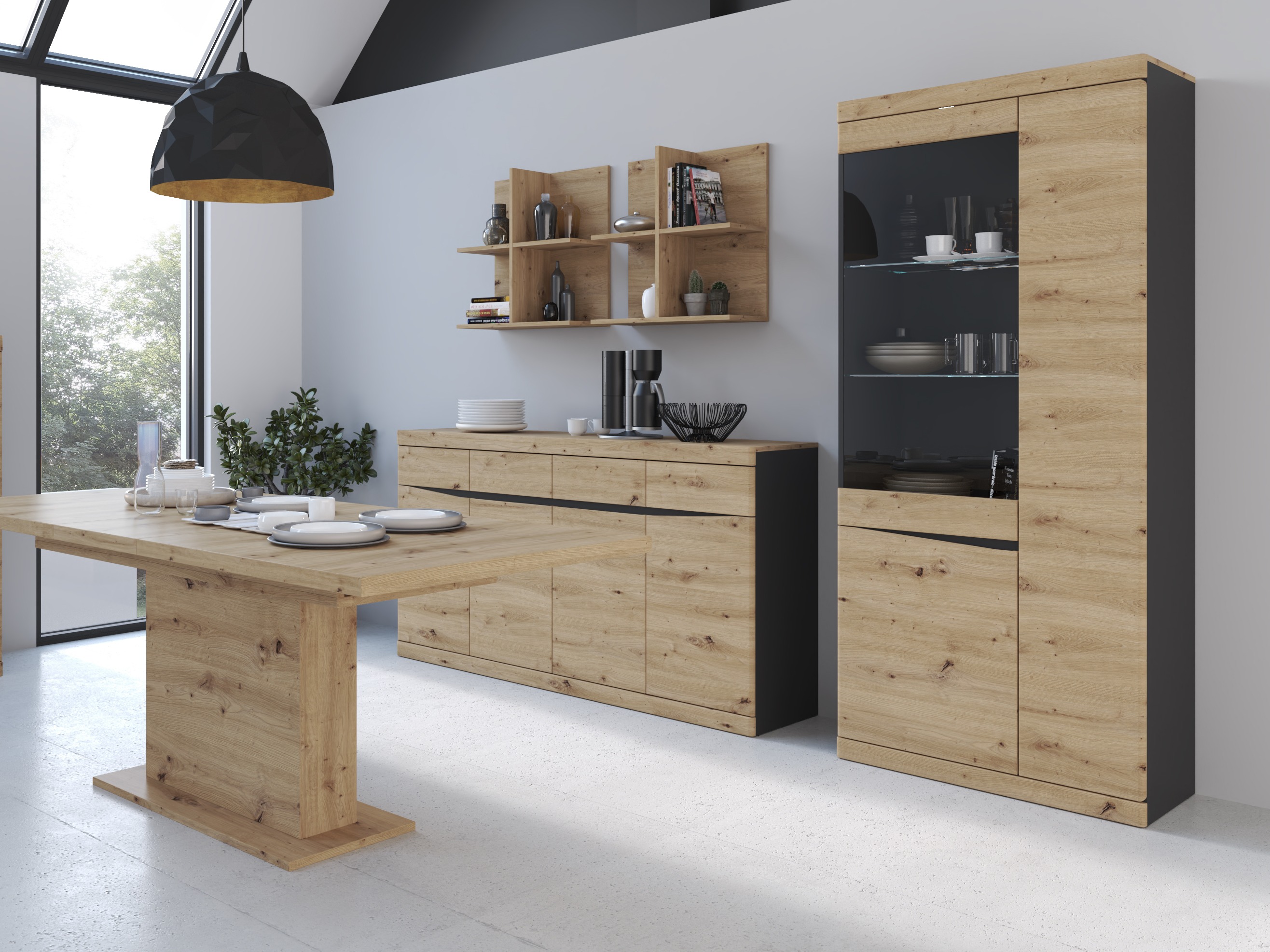 Riiul Venlori 128 (Antratsiit + Artisan tamm)