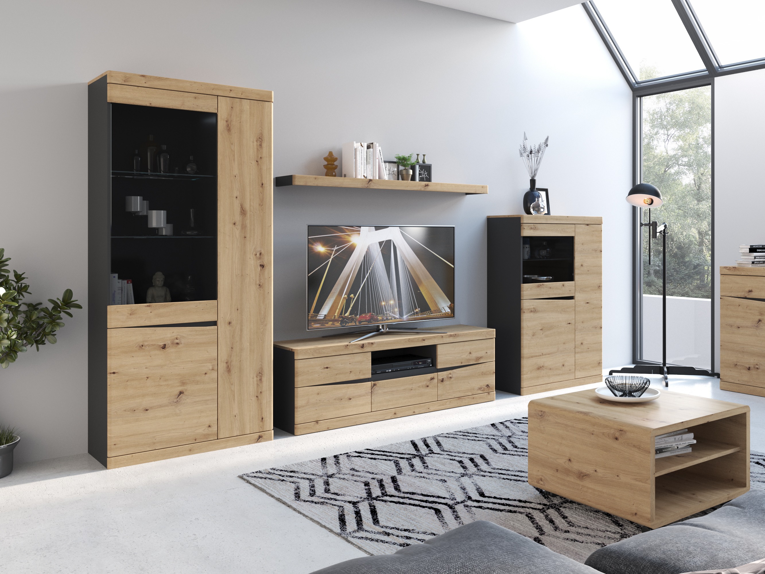 Riiul Venlori 129 (Antratsiit + Artisan tamm)