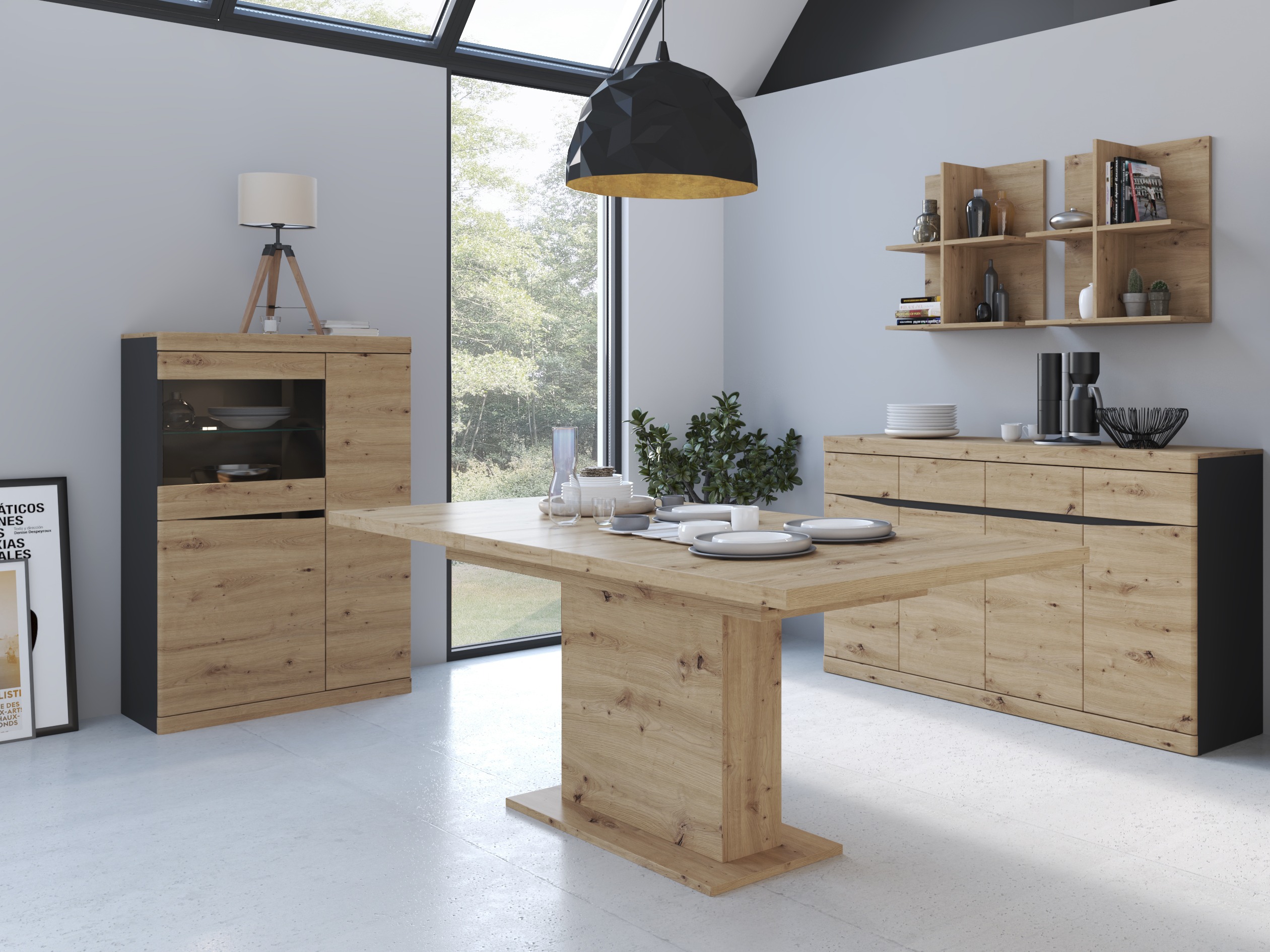 Riiul Venlori 129 (Antratsiit + Artisan tamm)