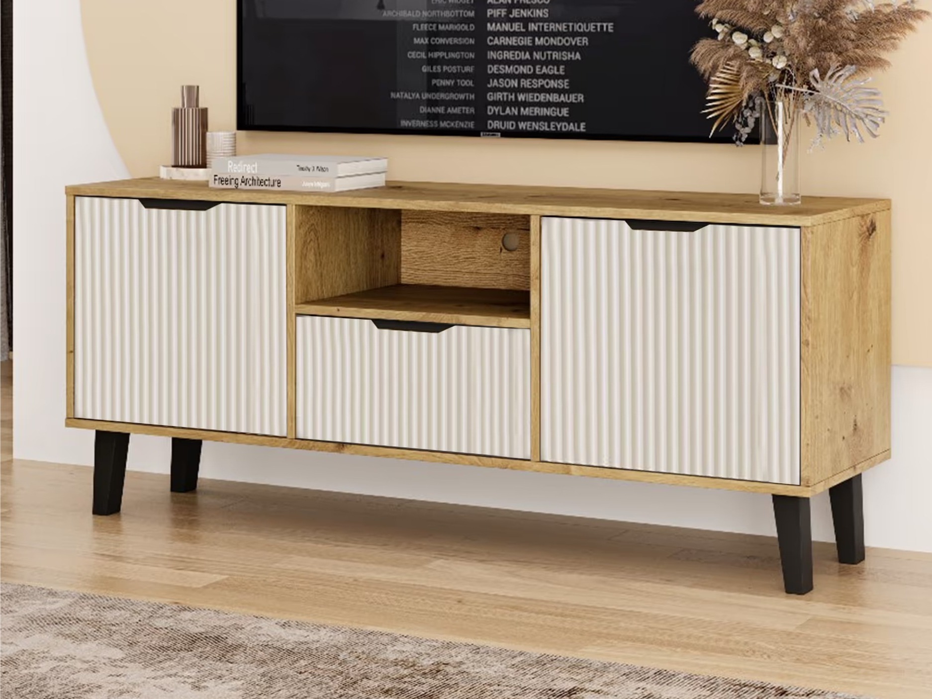 TV-alus Dorophu 104 (Artisan tamm + Kašmiir)