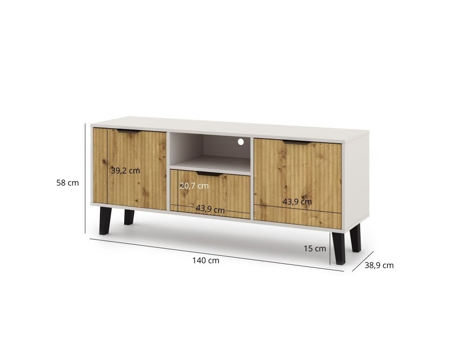 TV-alus Dorophu 104 (Kašmiir + Artisan tamm)