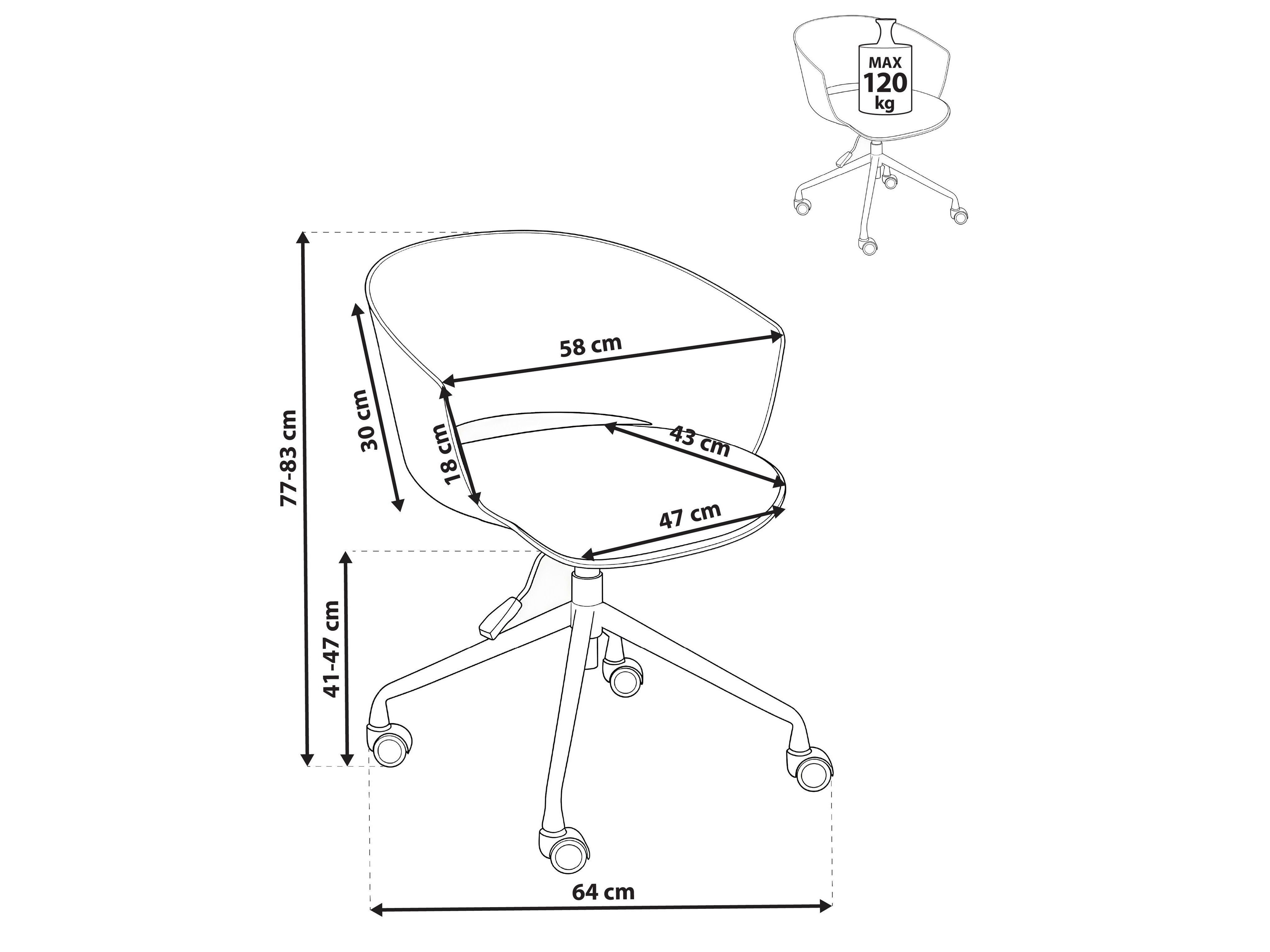 Kontoritool Berwyn 2910 (Hall)