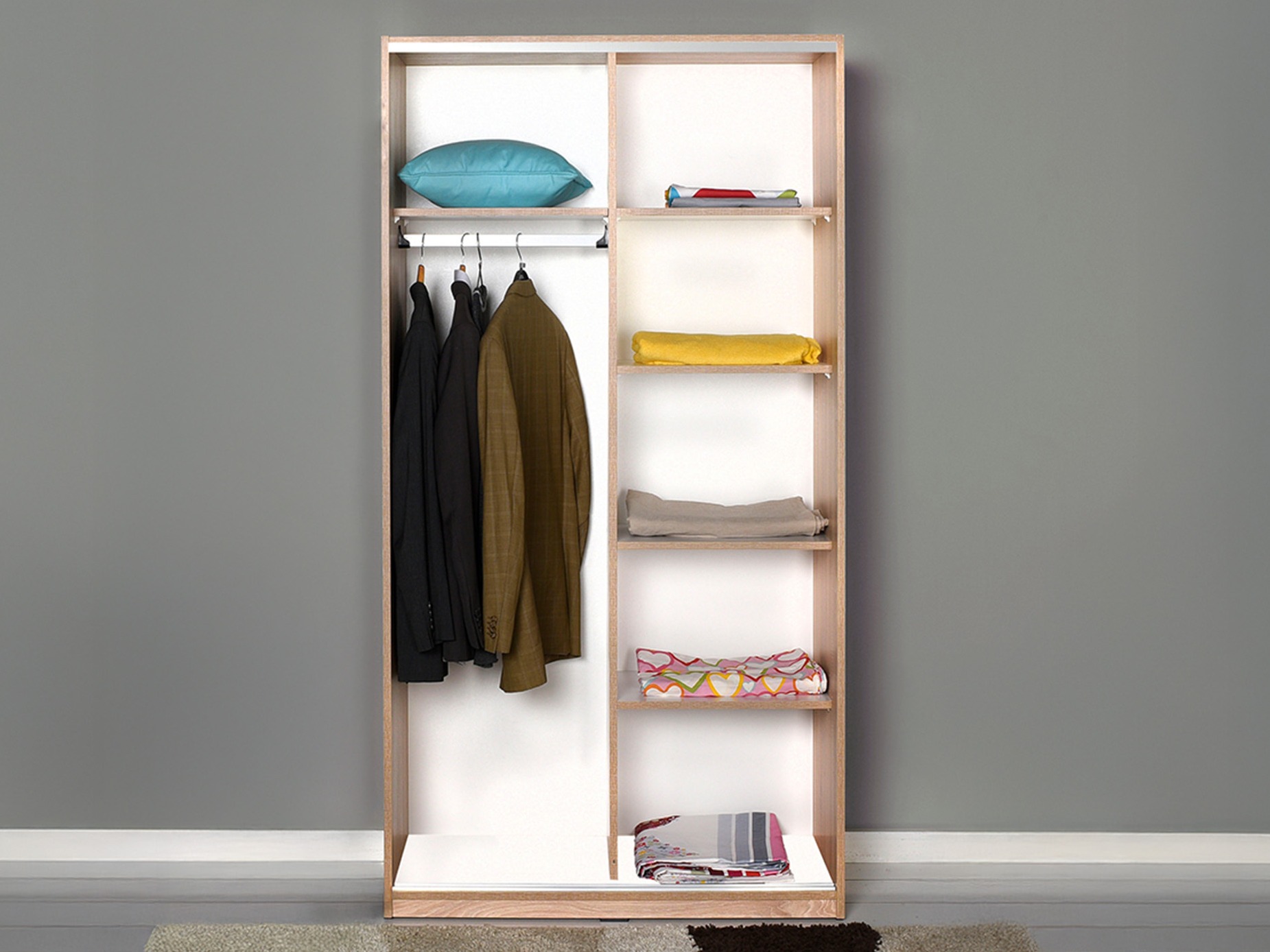 Riidekapp Kailua 2708 (Sonoma tamm)