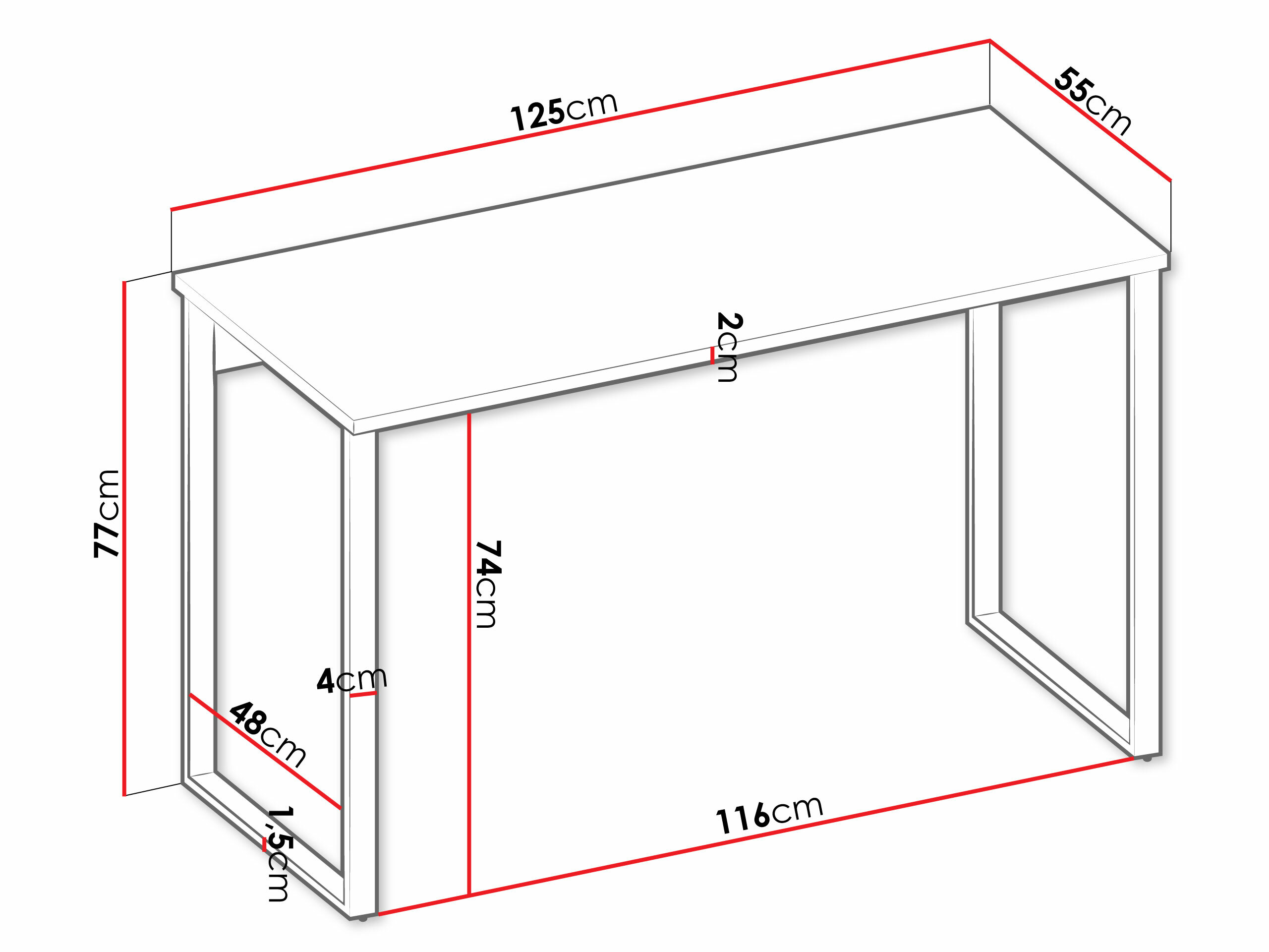 Kirjutuslaud Tivseva 107