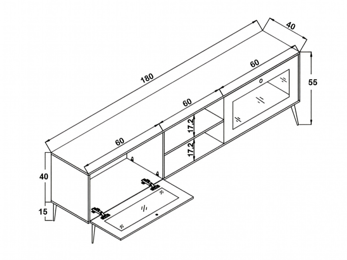 TV-alus Asheboro 172