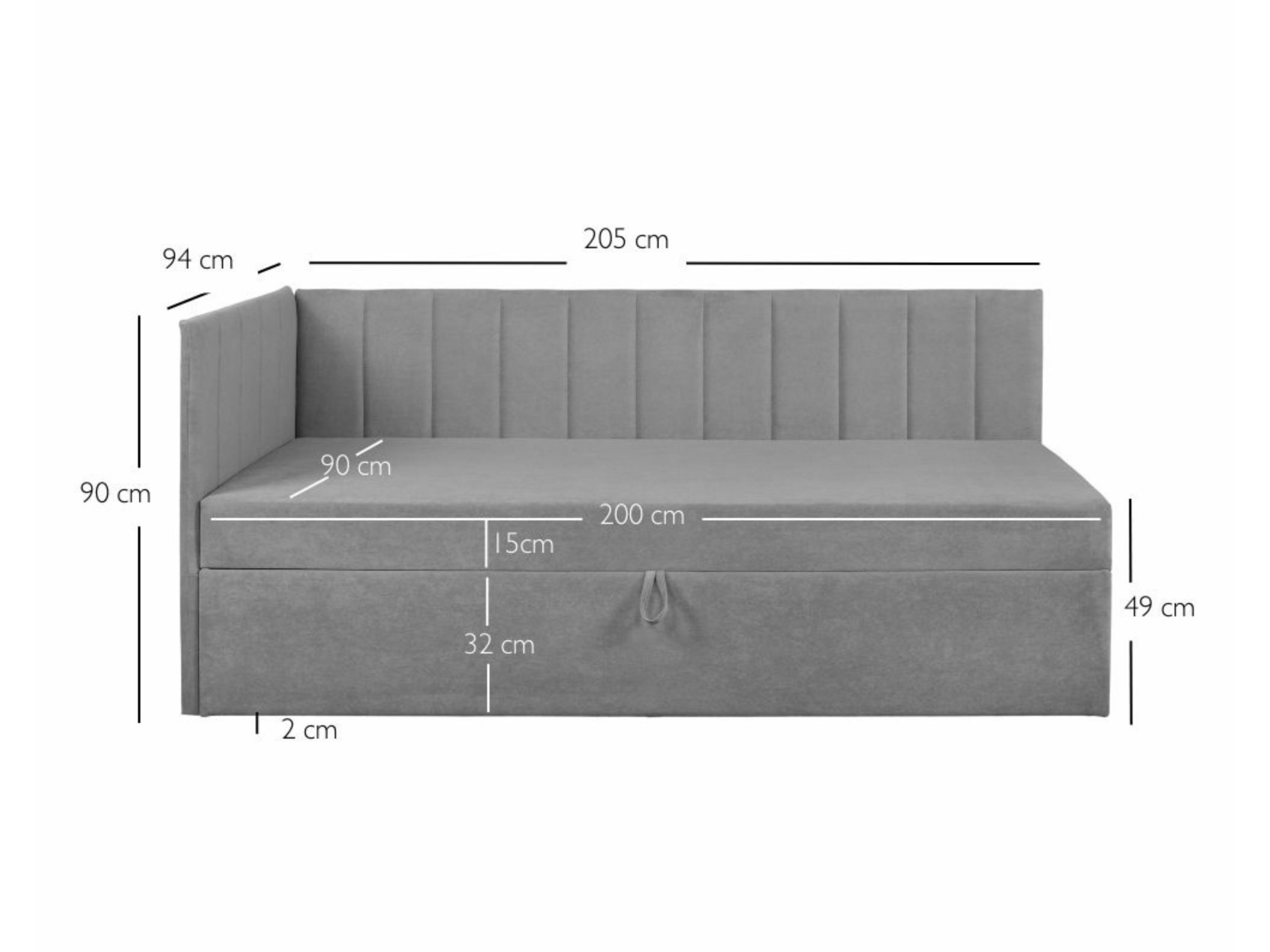 Kontinentaalvoodi Durham 106 (Velvet 2976)