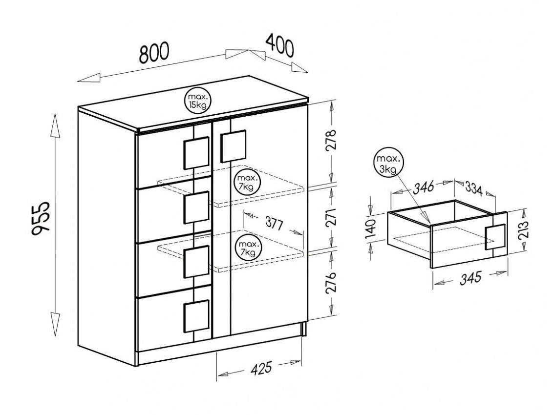 Kummut Elmenou 102 (Valge + Antratsiit)