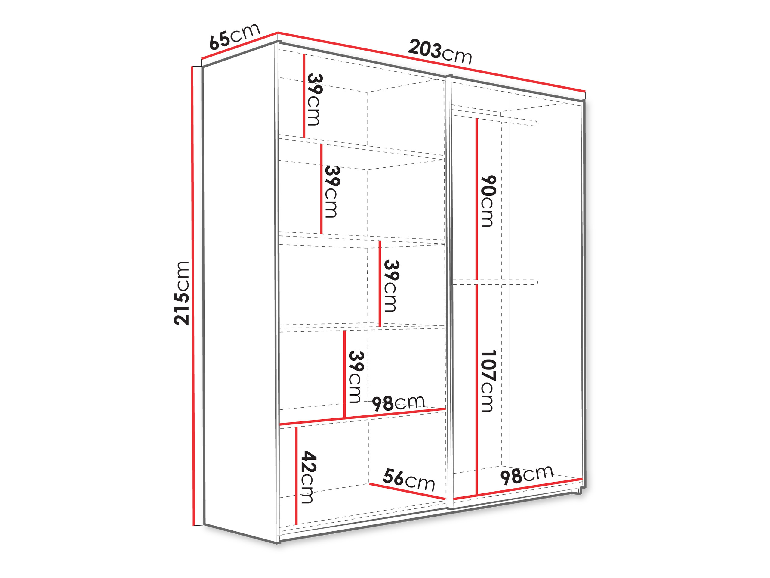 Riidekapp Honolulu 249