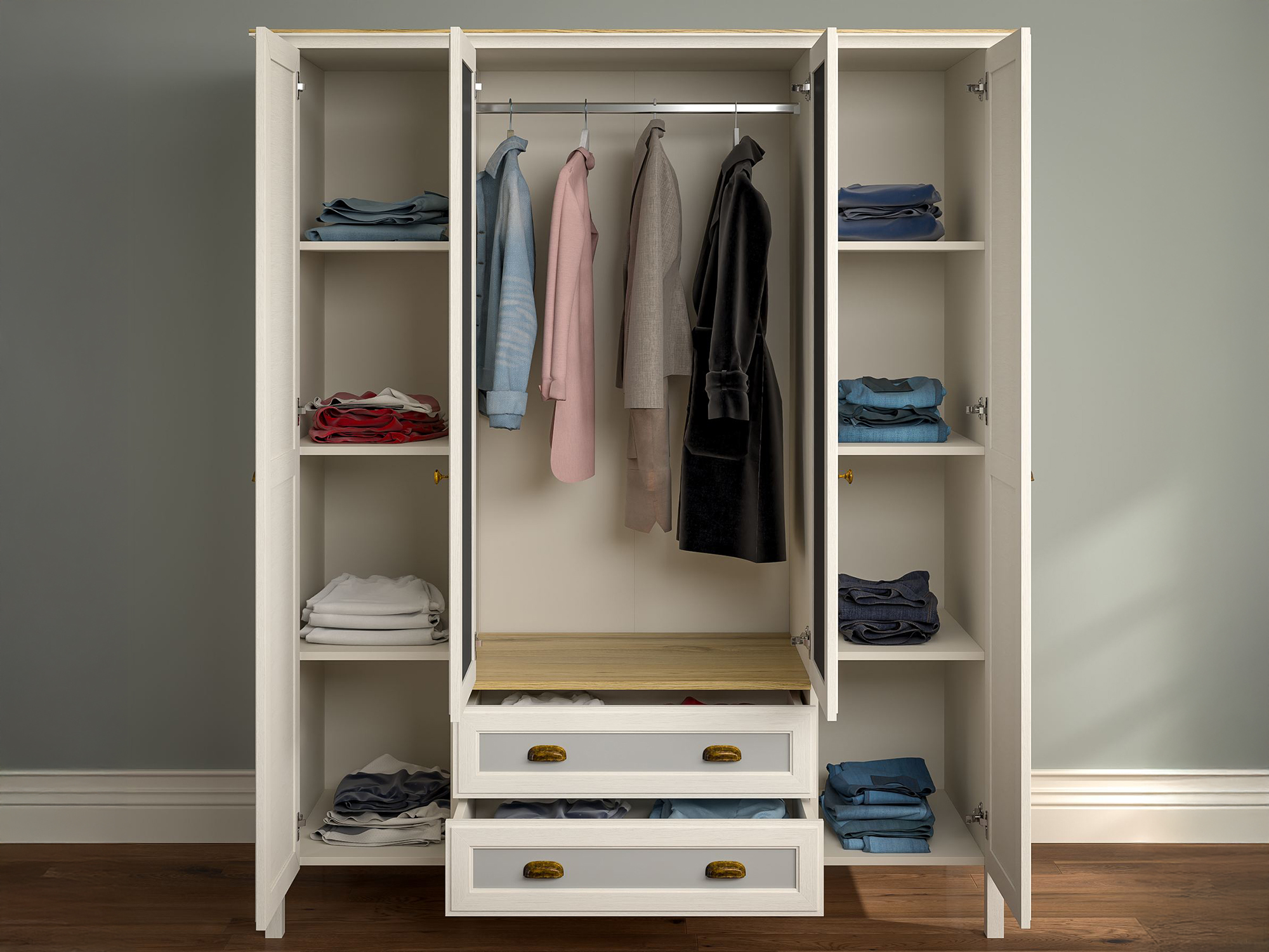 Riidekapp Melvero 102