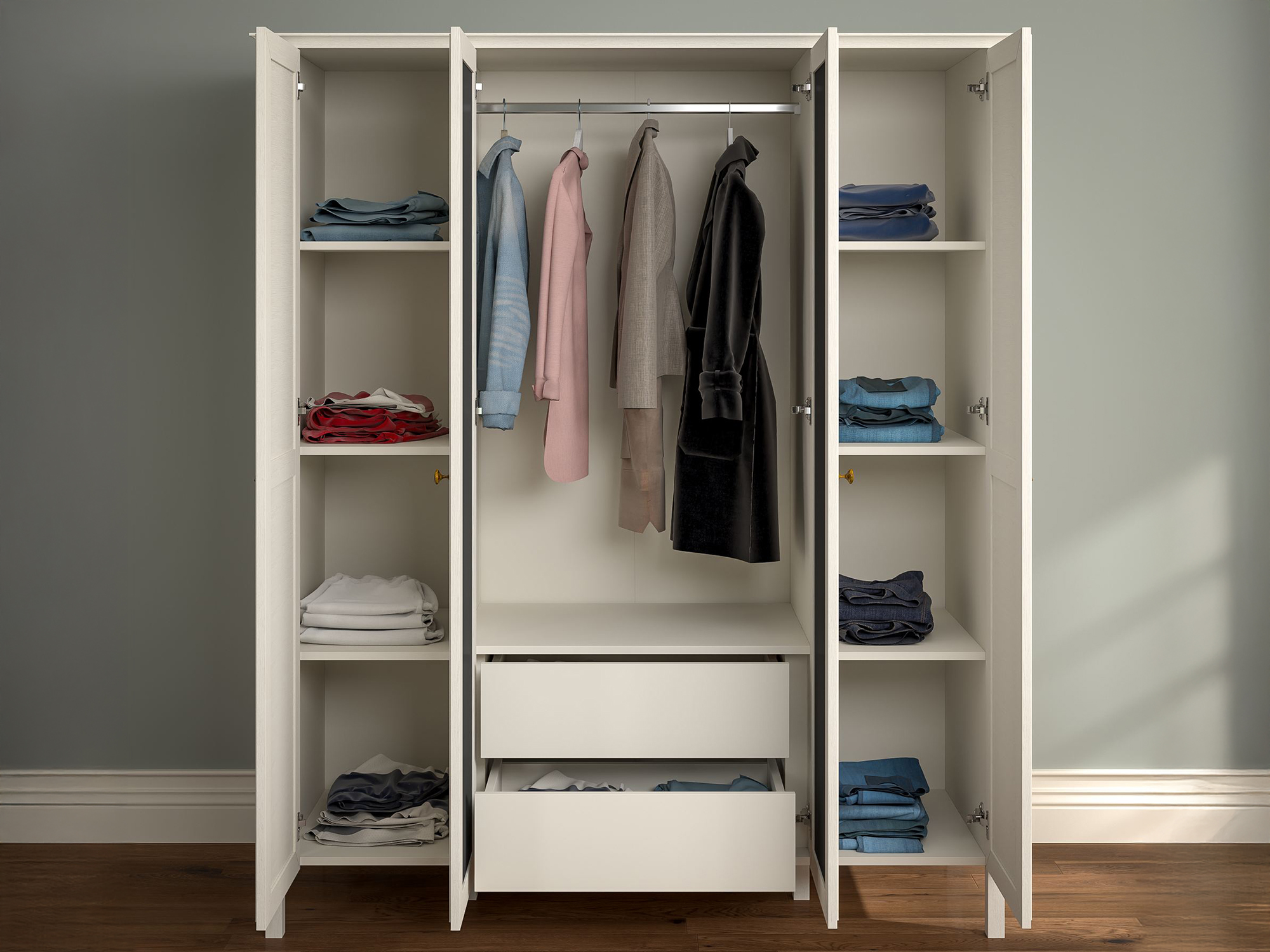 Riidekapp Melvero 111