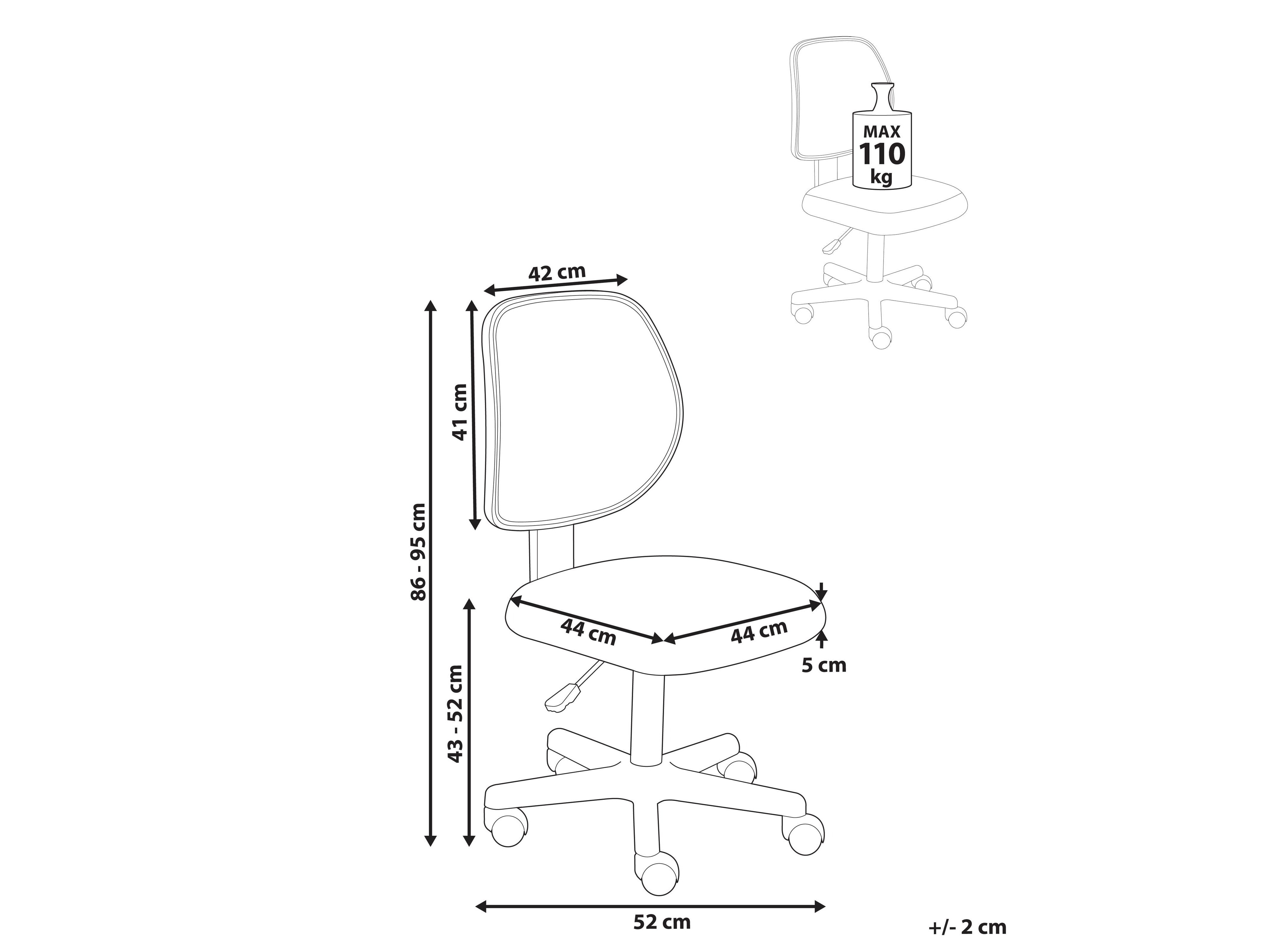 Kontoritool Berwyn 2920 (Helehall)