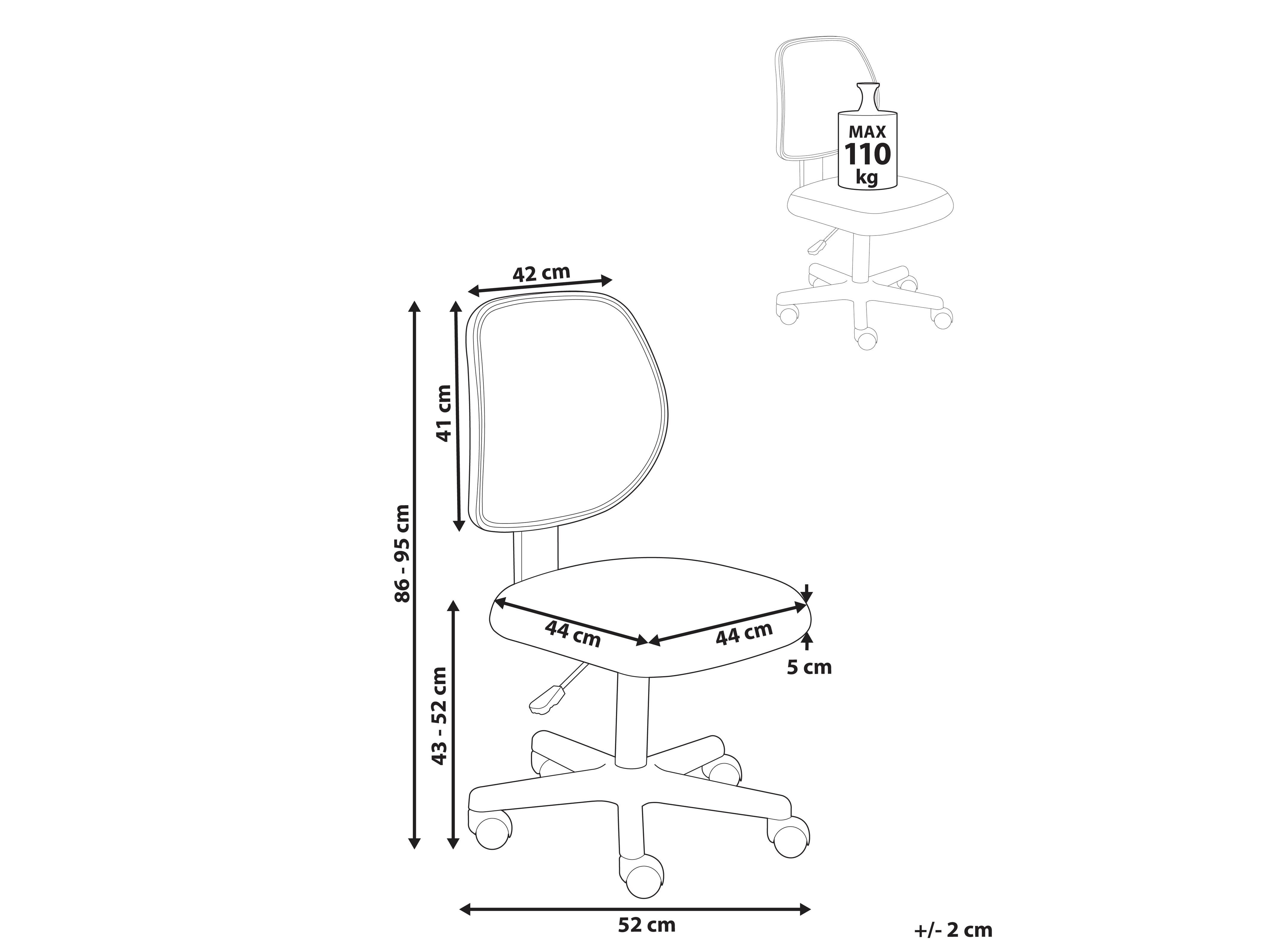 Kontoritool Berwyn 2920 (Heleroosa)