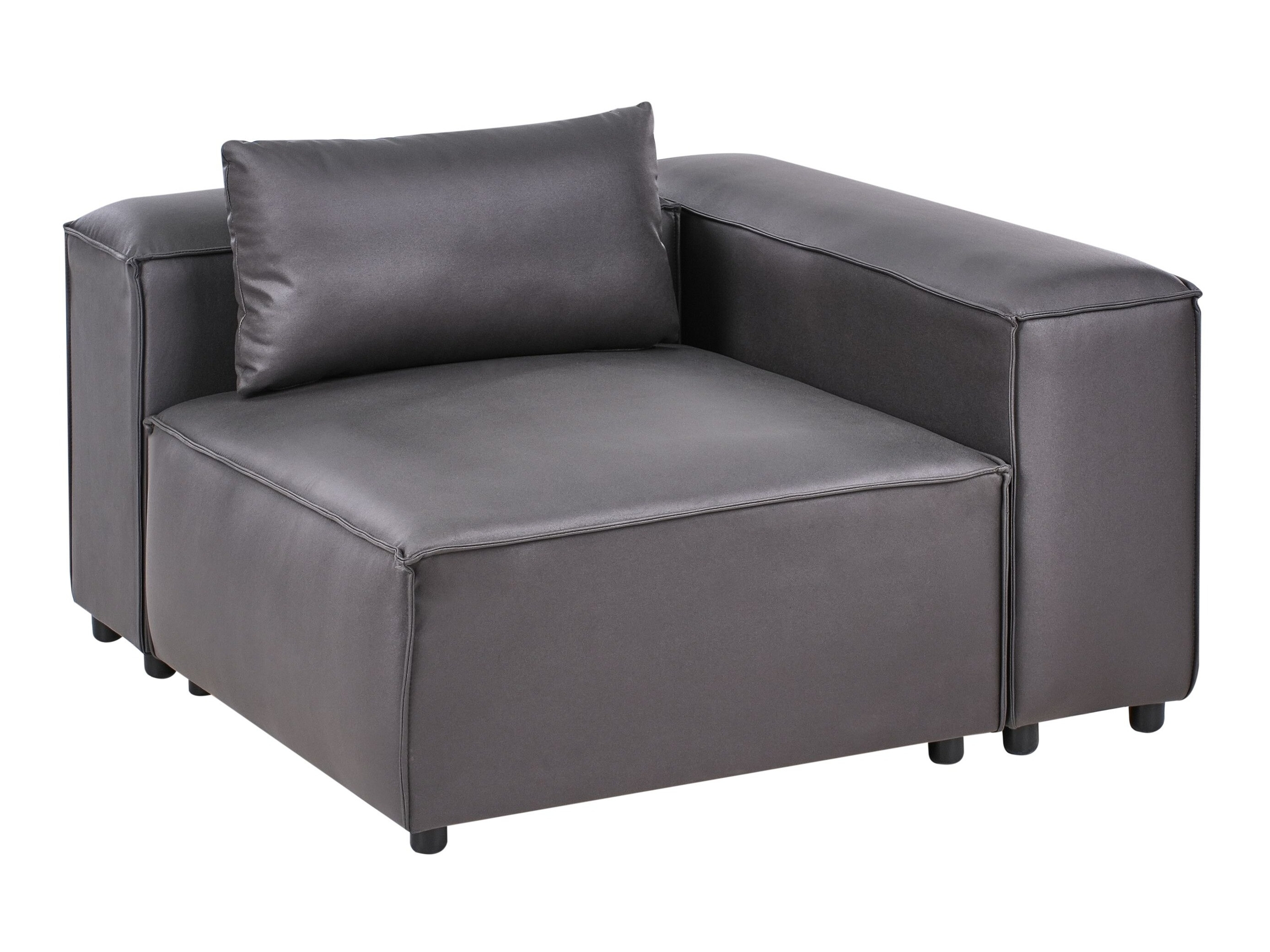 Modulaarne istumisnurk Avialu 104 (Must)