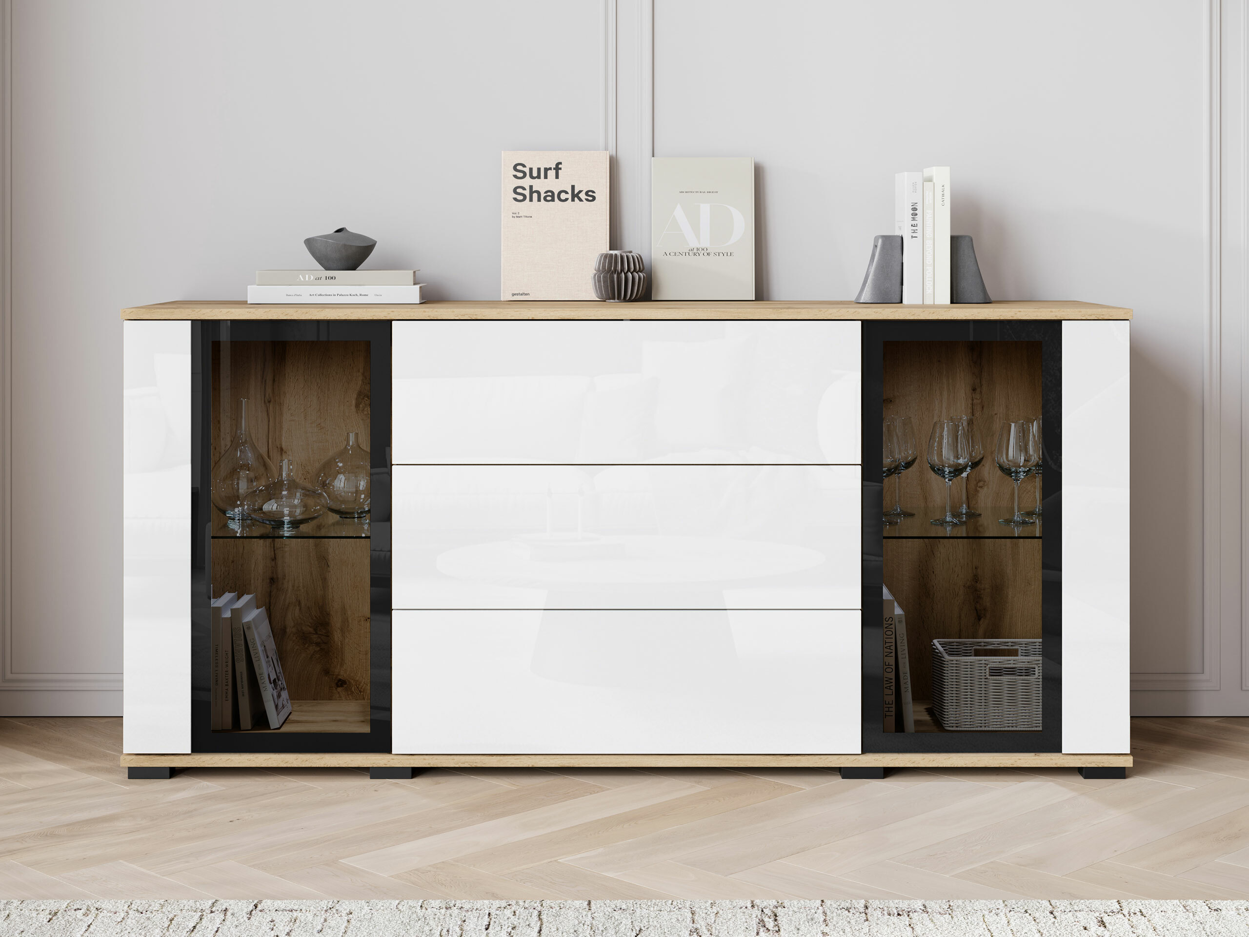 Kummut Torcame 101 (Wotani tamm + Läikiv valge)