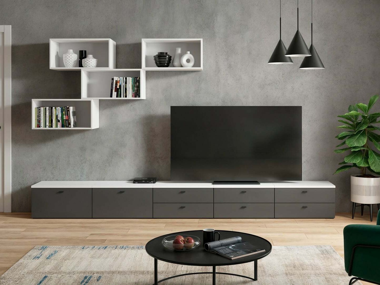 Riiul Merciru 107 (Valge)