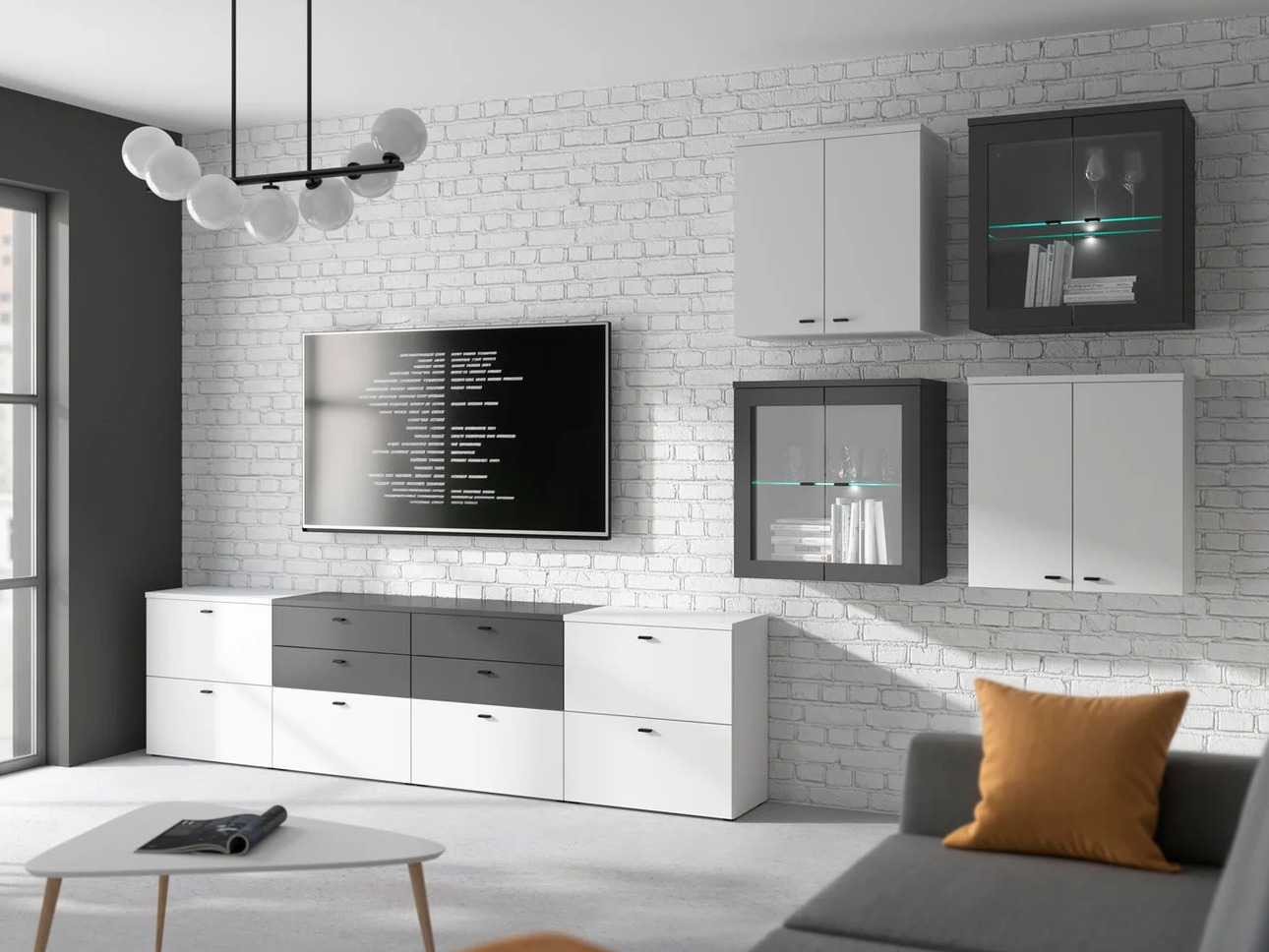 Elutoa komplekt Merciru 114 (Valge + Grafiit)