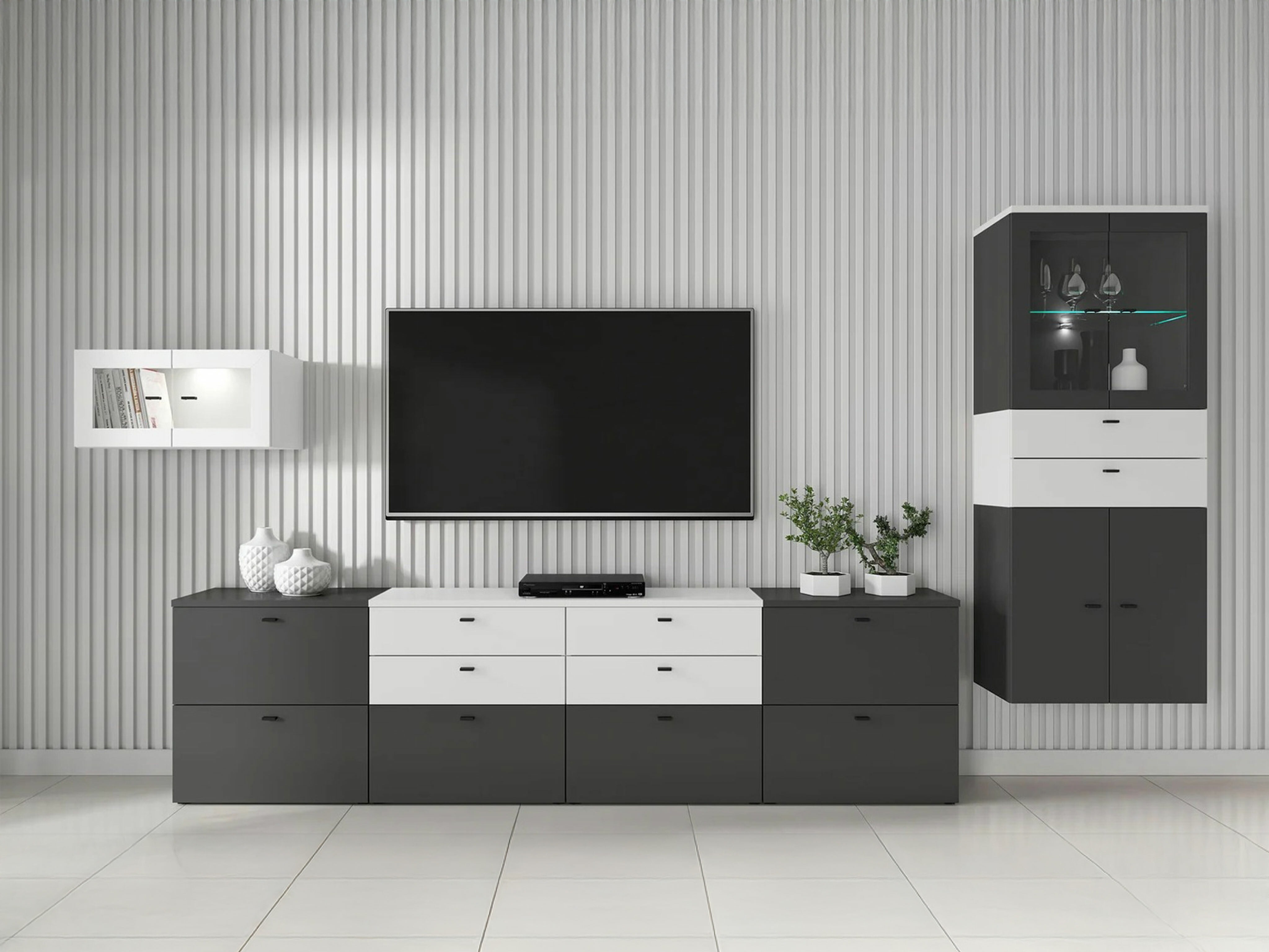 Elutoa komplekt Merciru 115 (Grafiit + Valge)