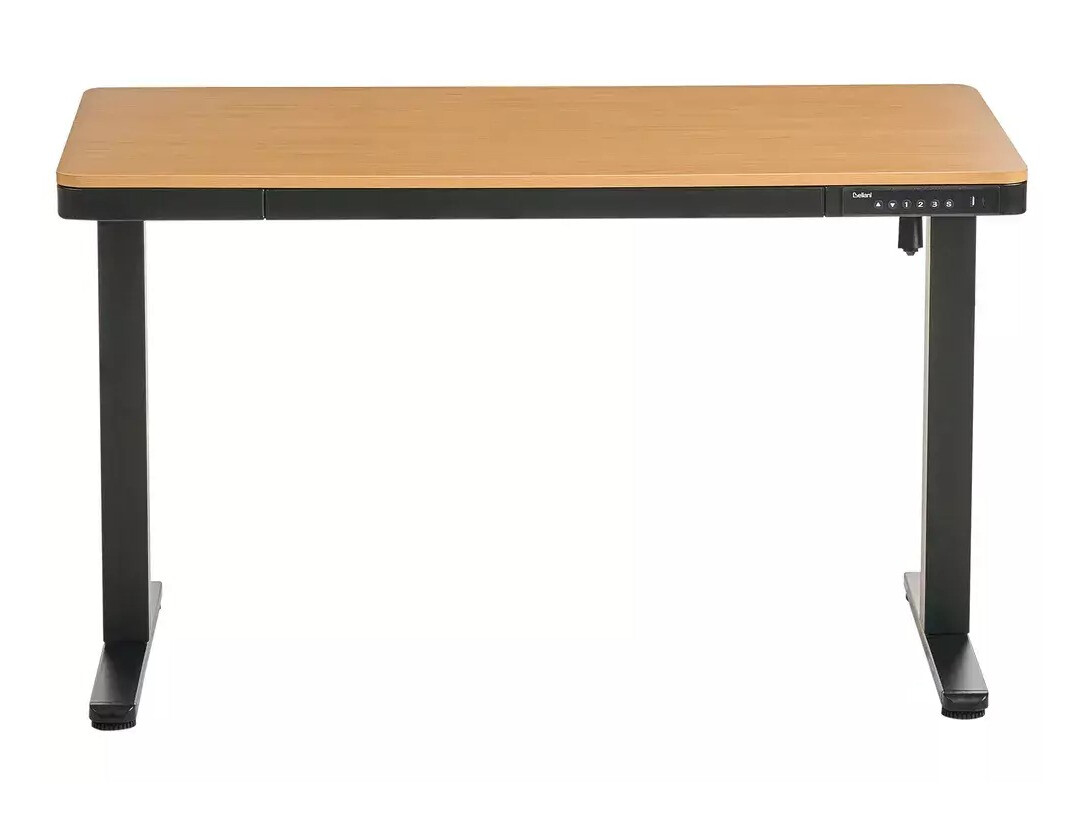 Reguleeritava kõrgusega töölaud Berwyn 2994 (Must + Helepruun)