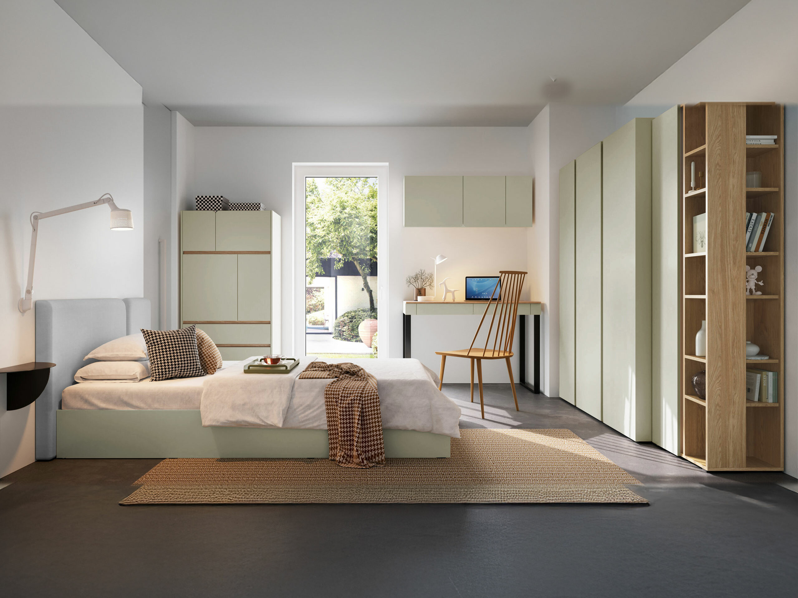 Seinakapp Fiosono 111 (Tolmune roheline + Tamm)