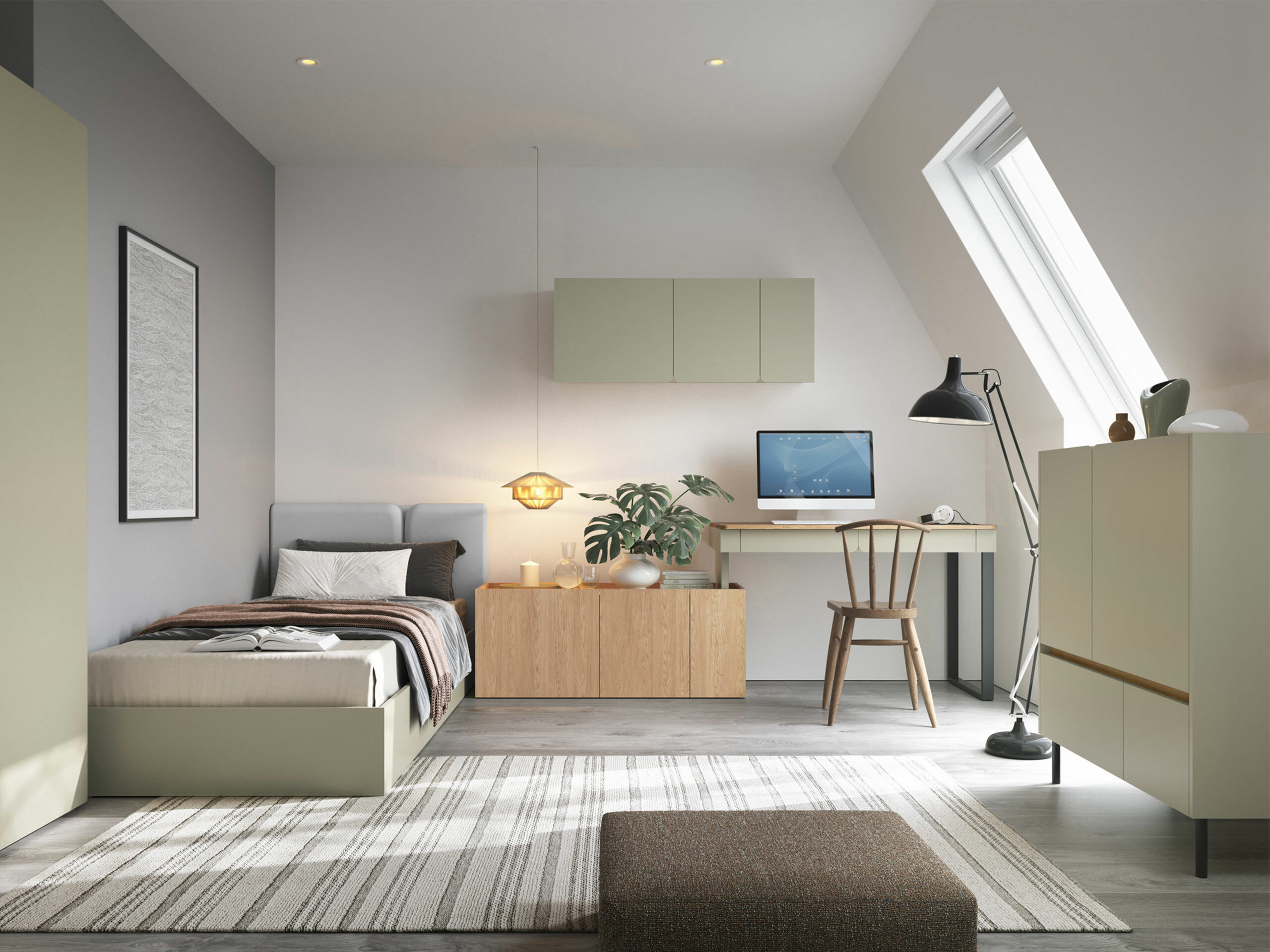 Seinakapp Fiosono 111 (Tolmune roheline + Tamm)