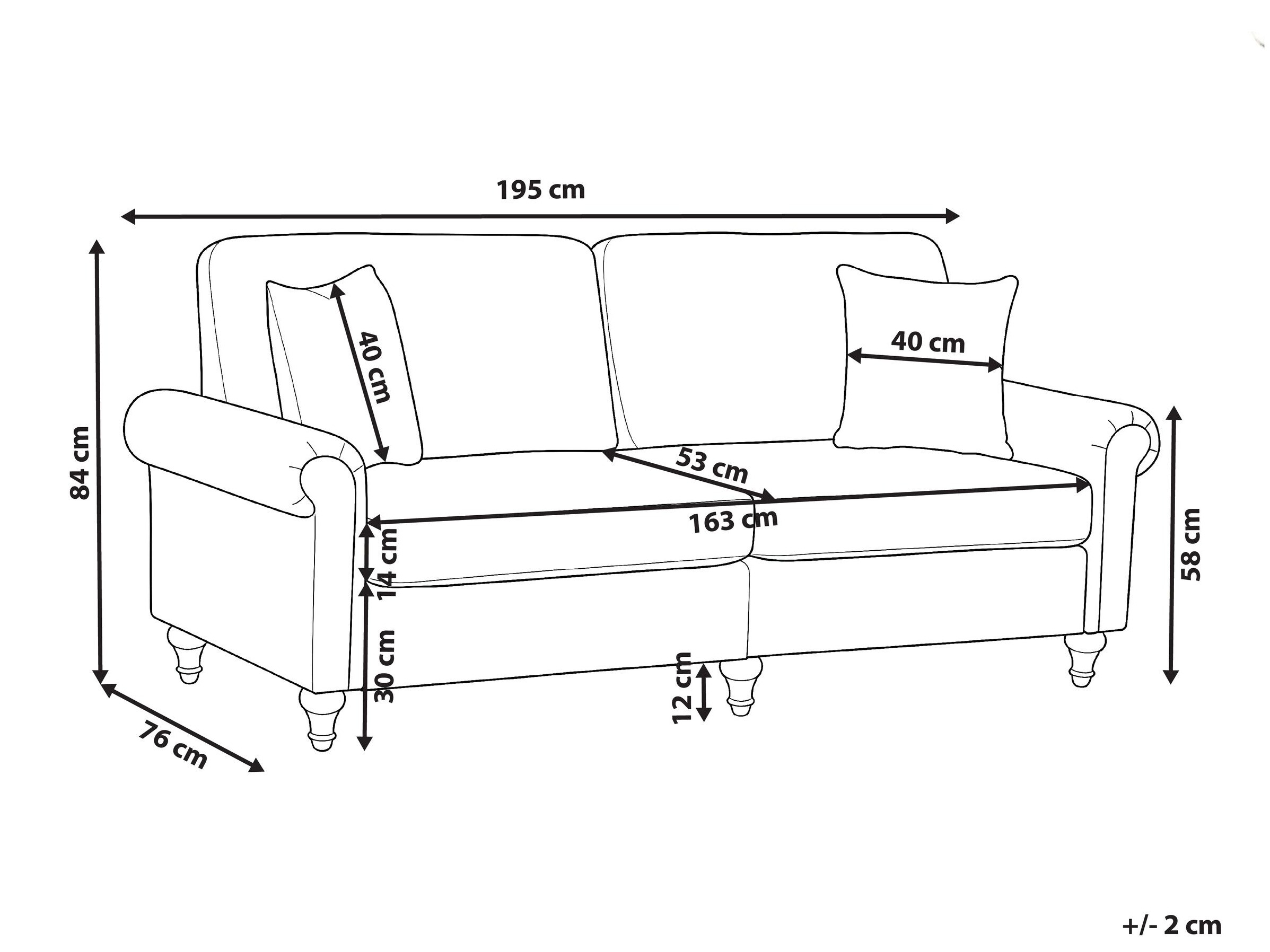 Diivan Berwyn 3035 (Pruun)