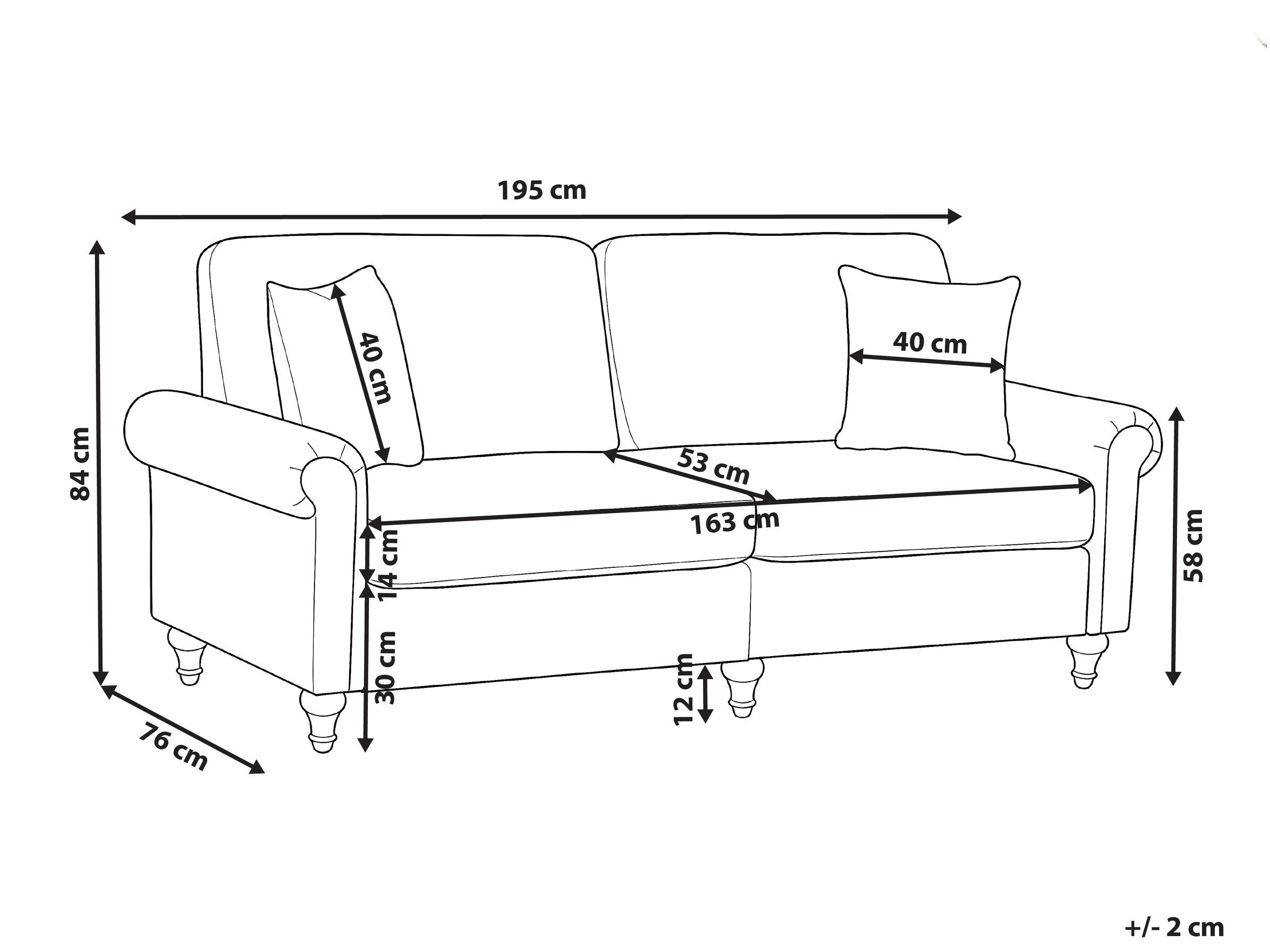 Diivan Berwyn 3035 (Taupe)