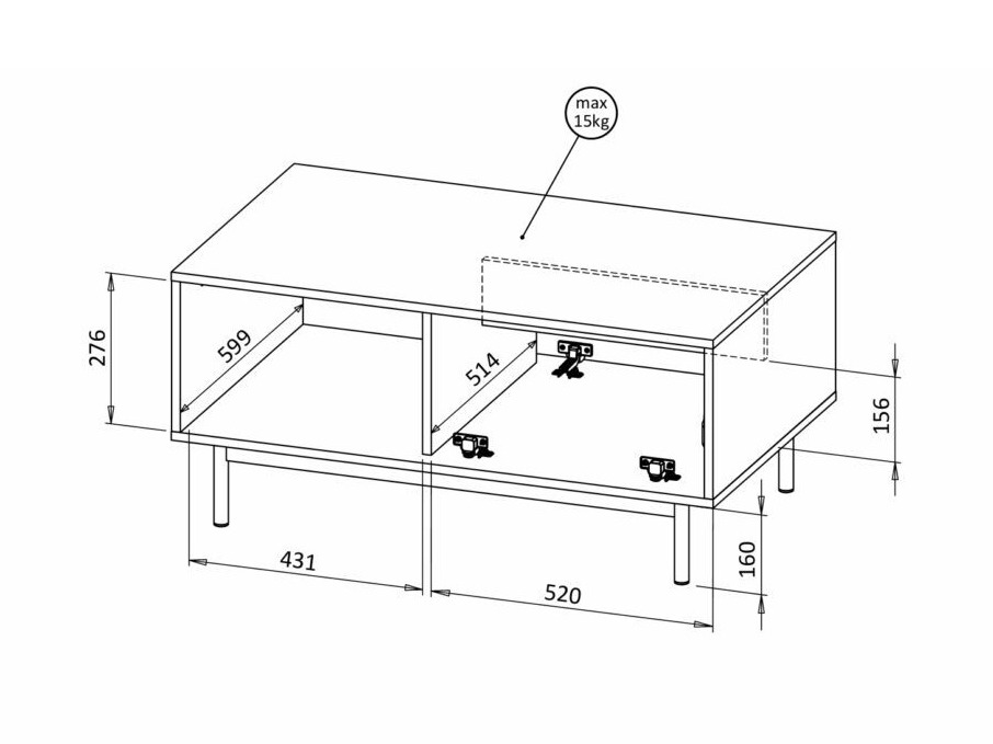 Diivanilaud Avimera 104
