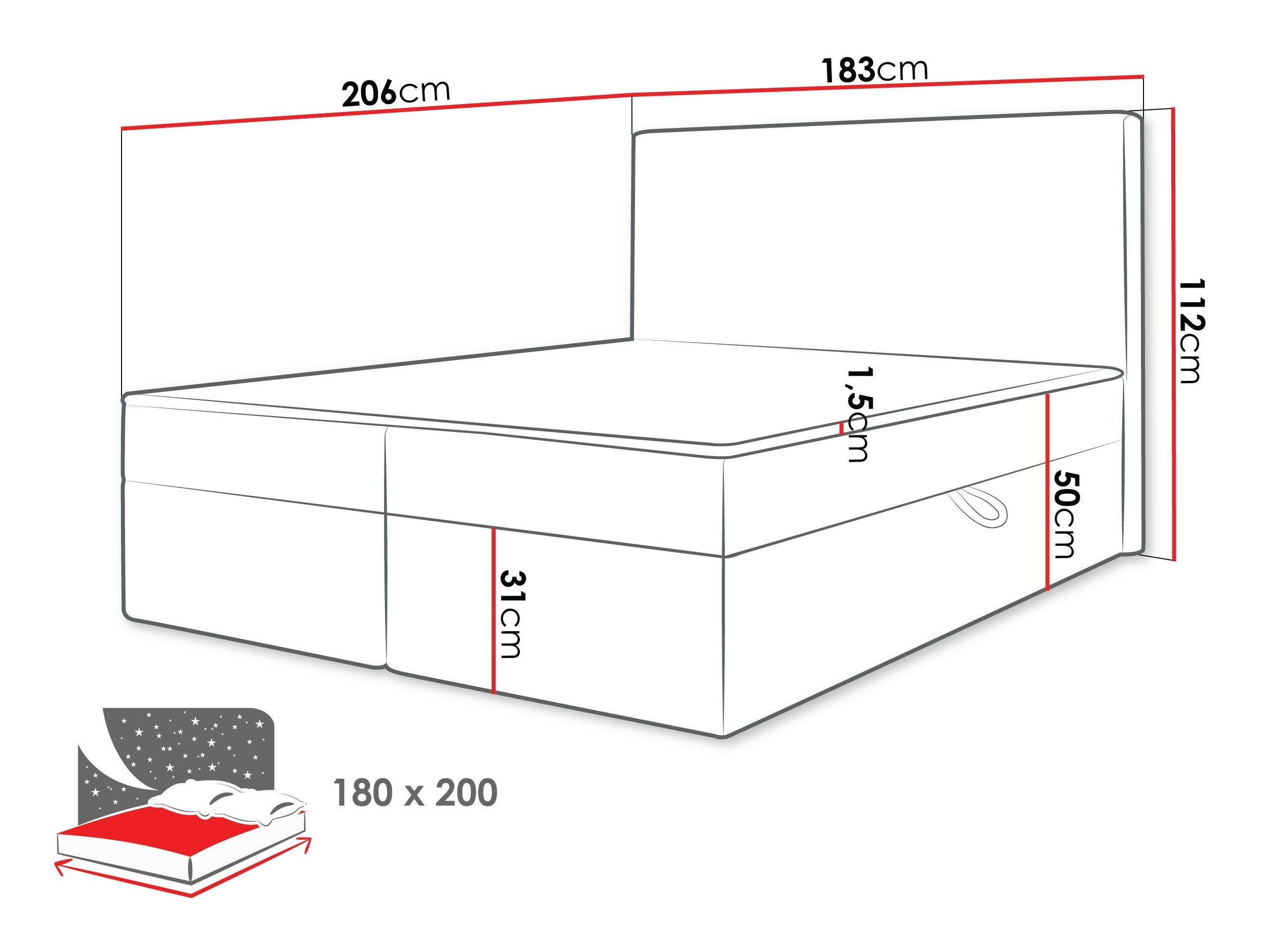 Kontinentaalvoodi Comfivo Arbitas (Ambience 02)