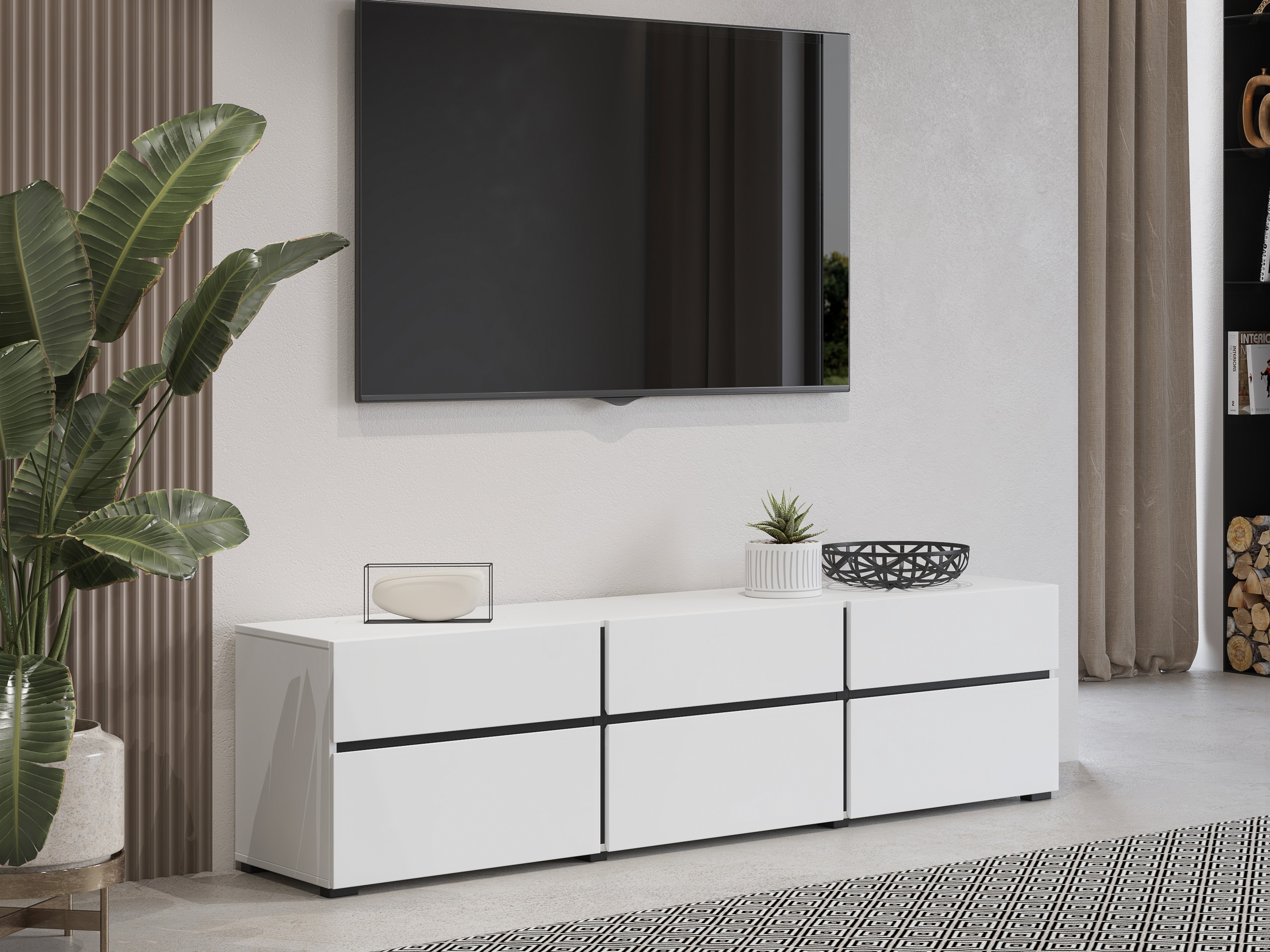TV-alus Alfere 102 (Valge)