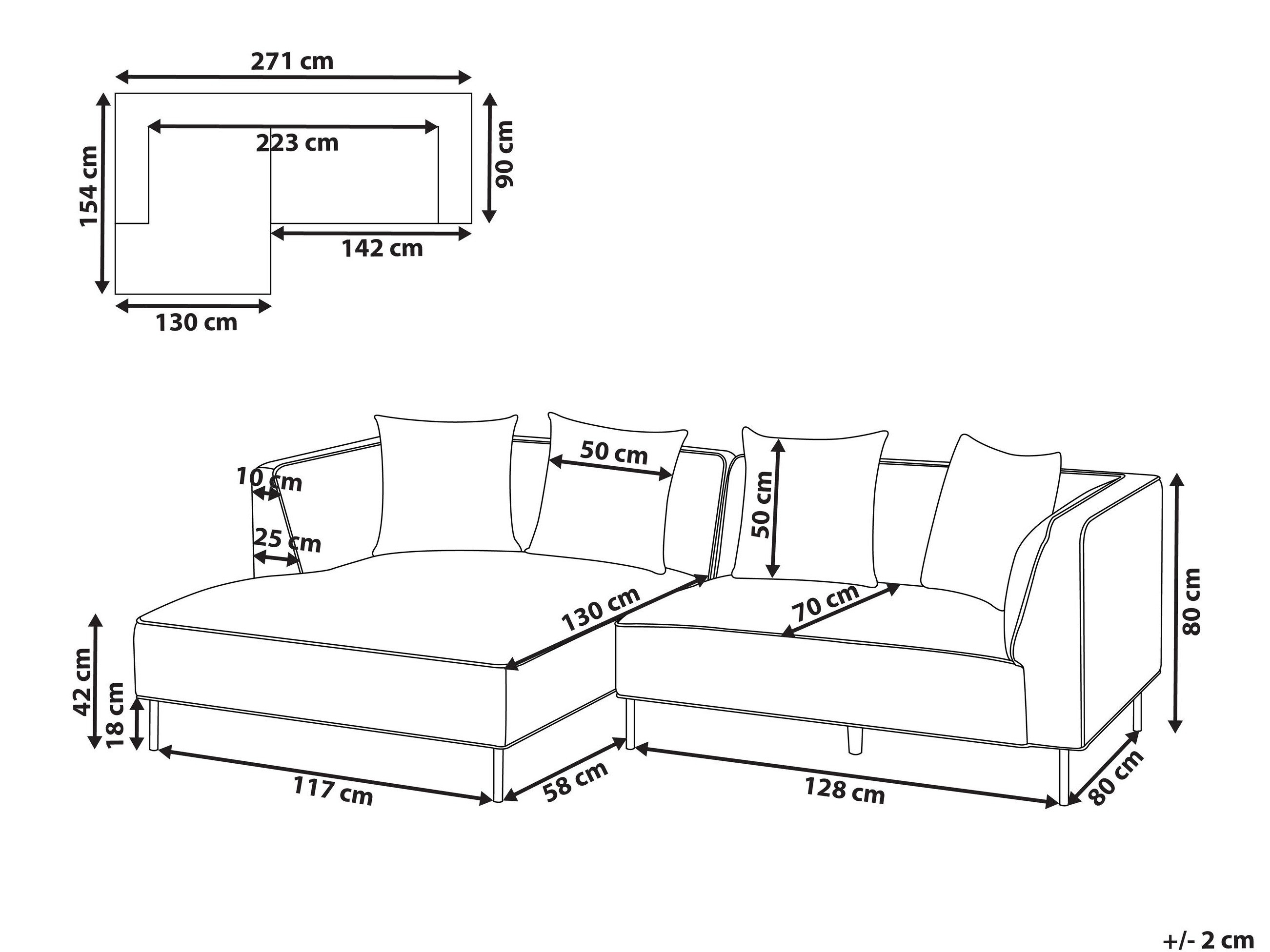 Moodulnurgadiivan Berwyn 3083 (Pruun)