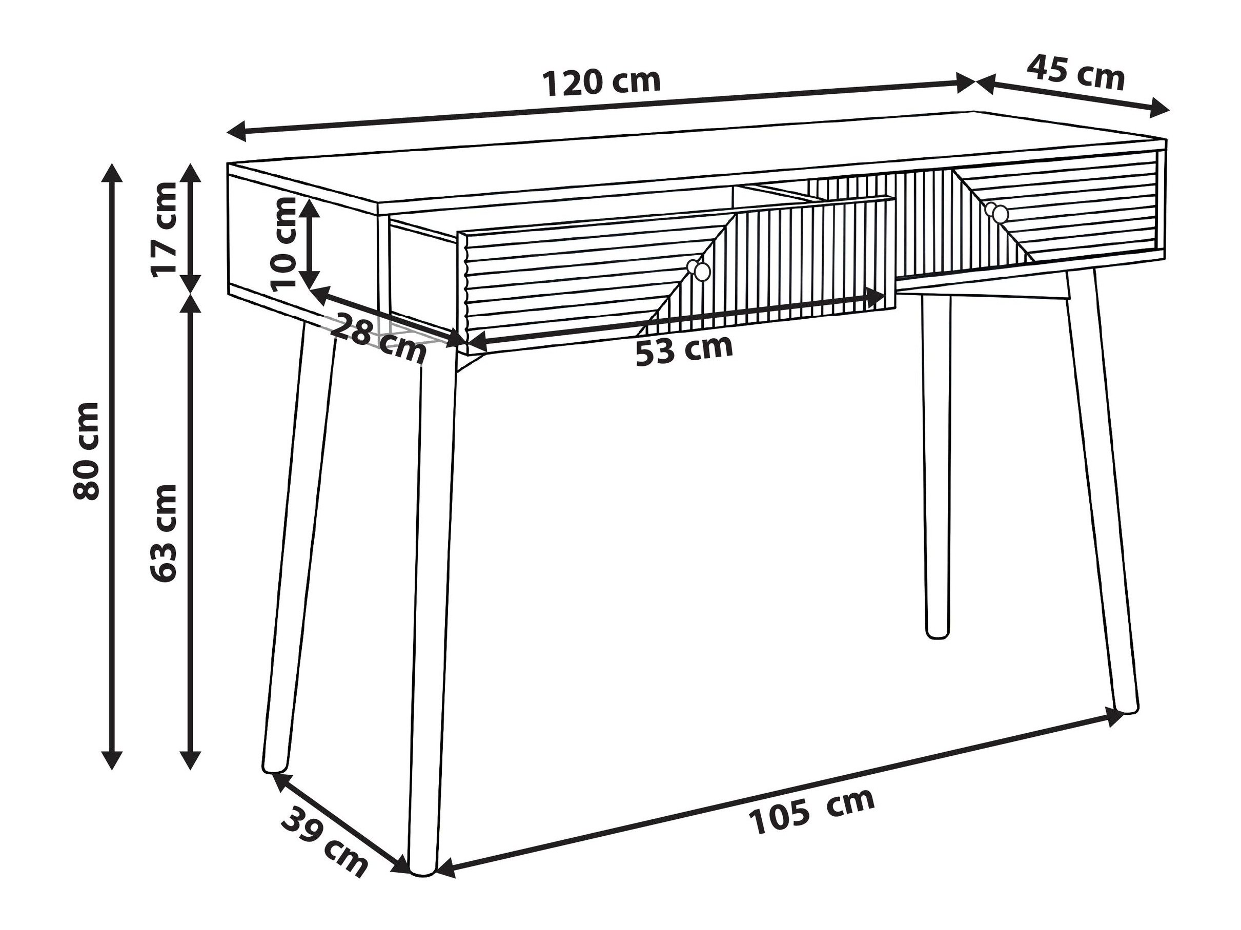 Konsoollaud Fivnole 104