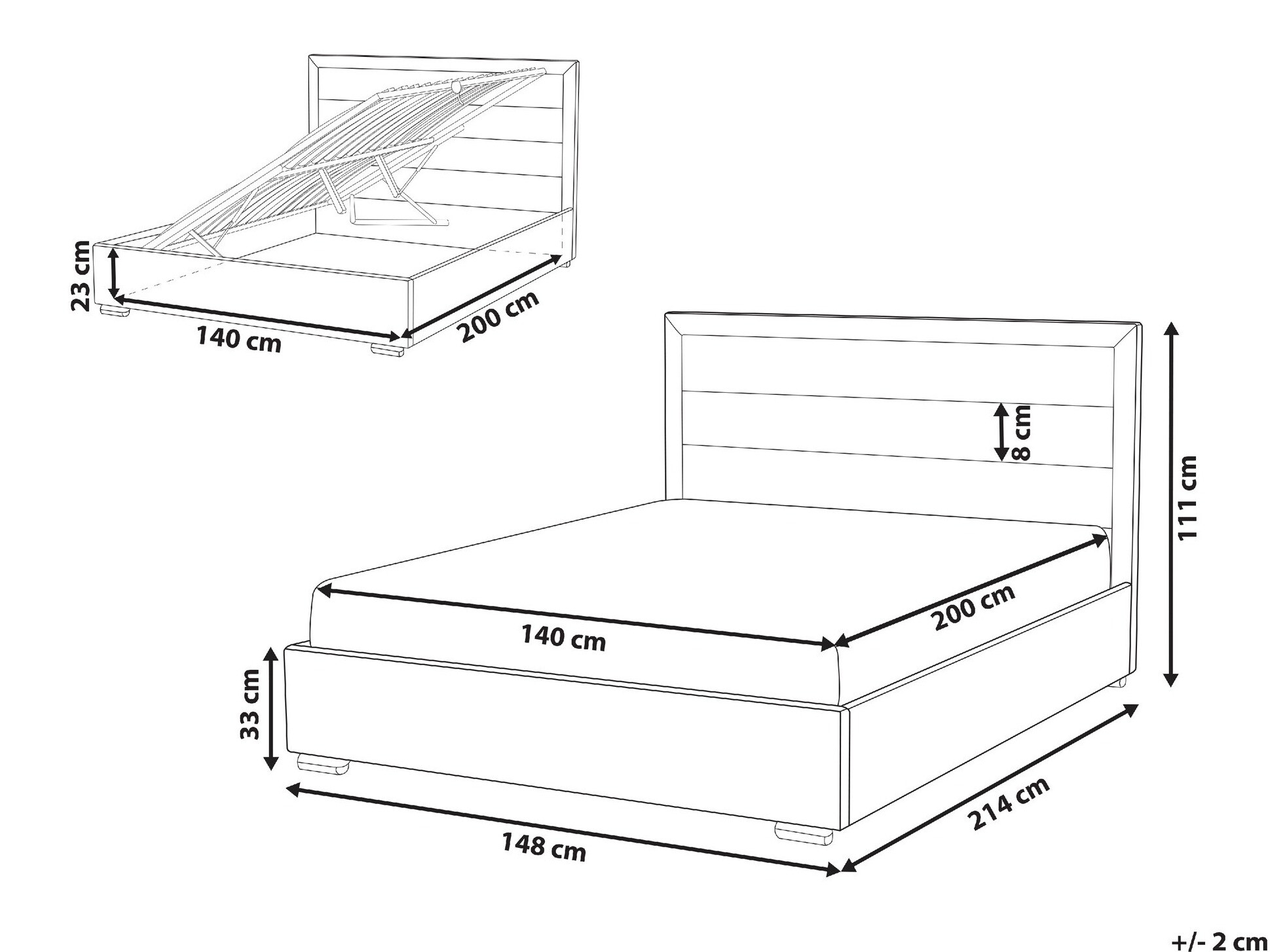 Voodi Berwyn 1218 (Tumehall)