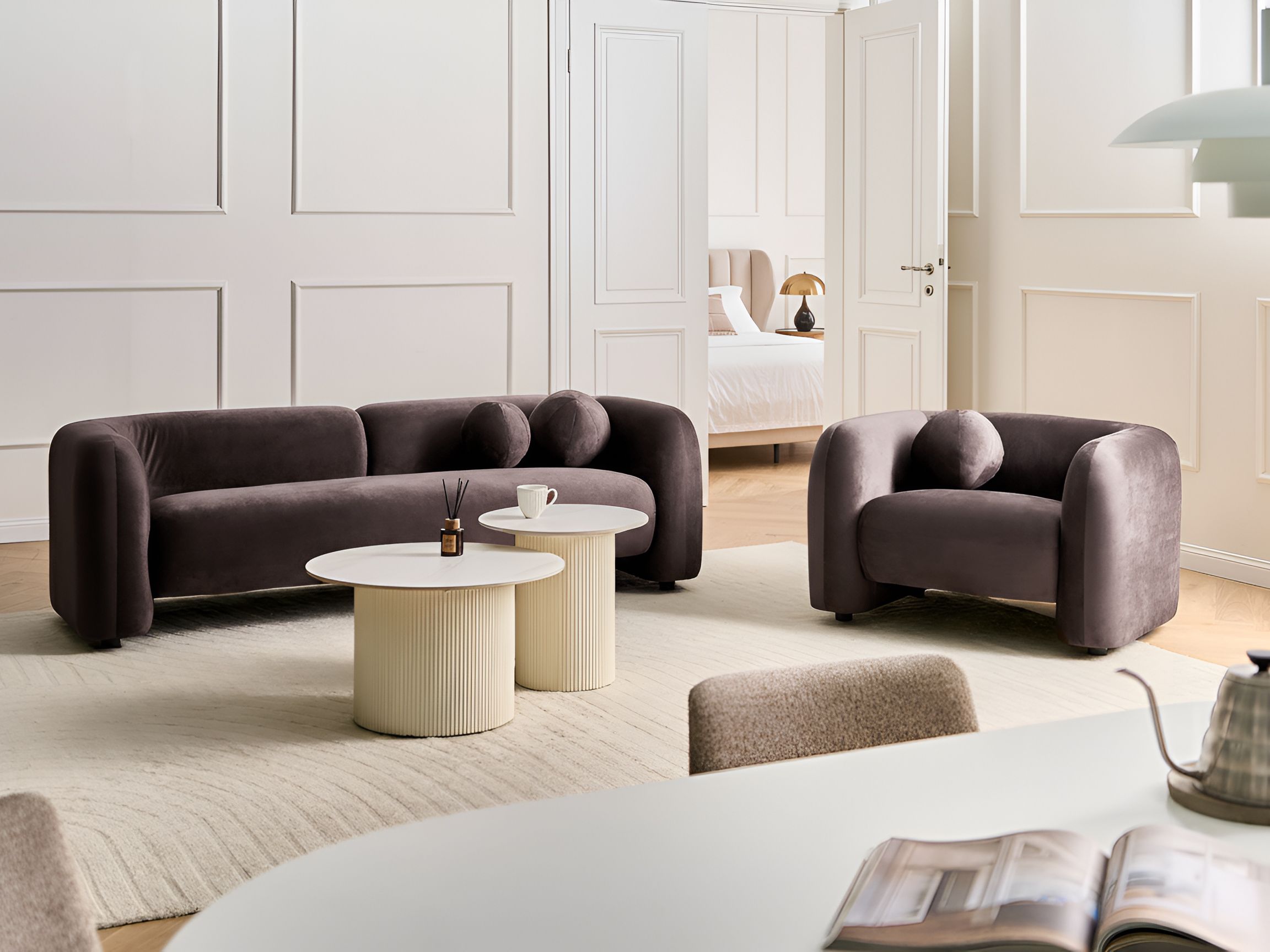 Diivan Veselme 103 (Tumepruun)