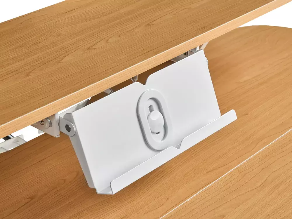 Reguleeritava kõrgusega töölaud Berwyn 3128 (Valge + Ere puit)