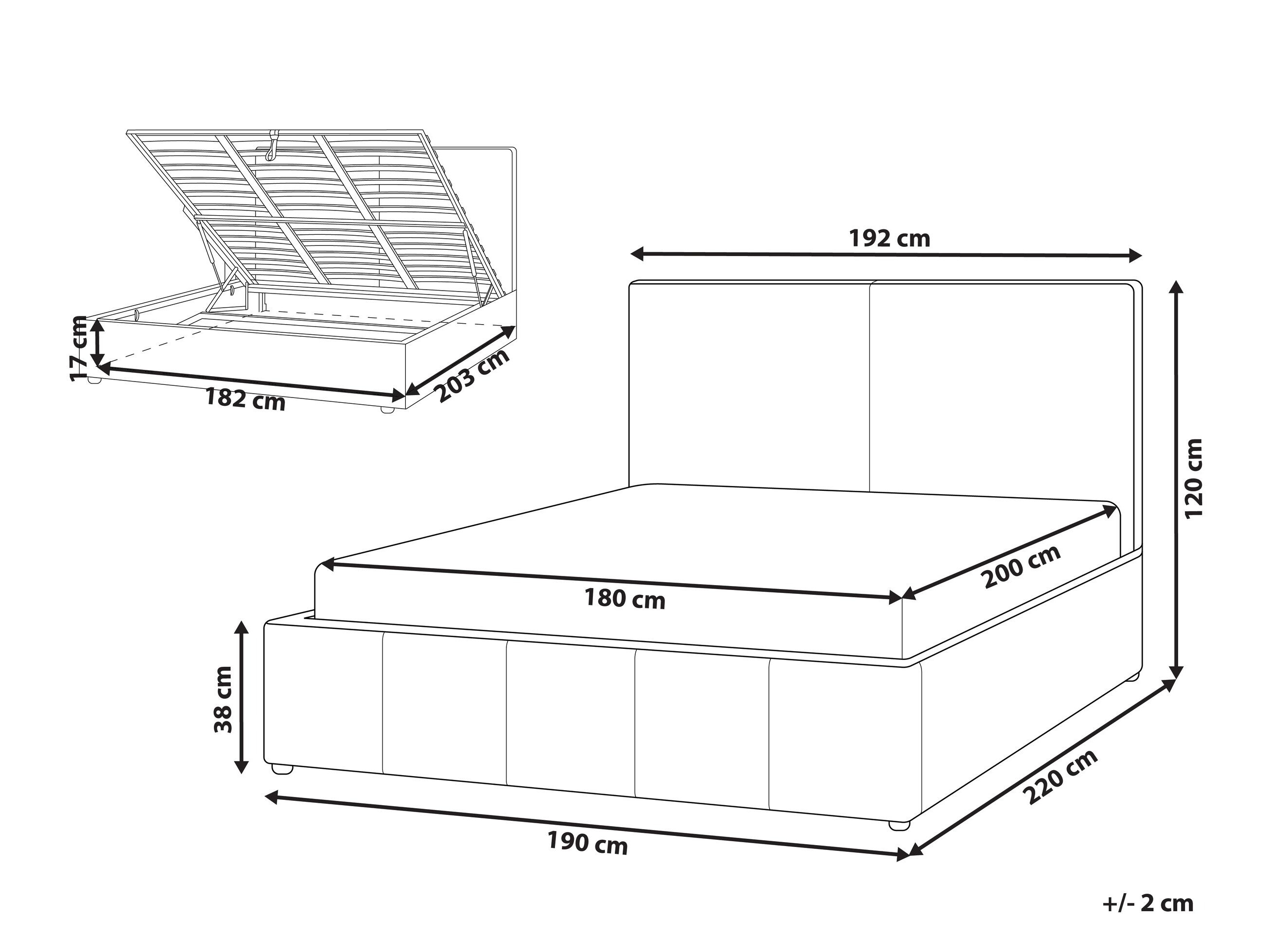 Voodi Berwyn 3133 (Taupe)