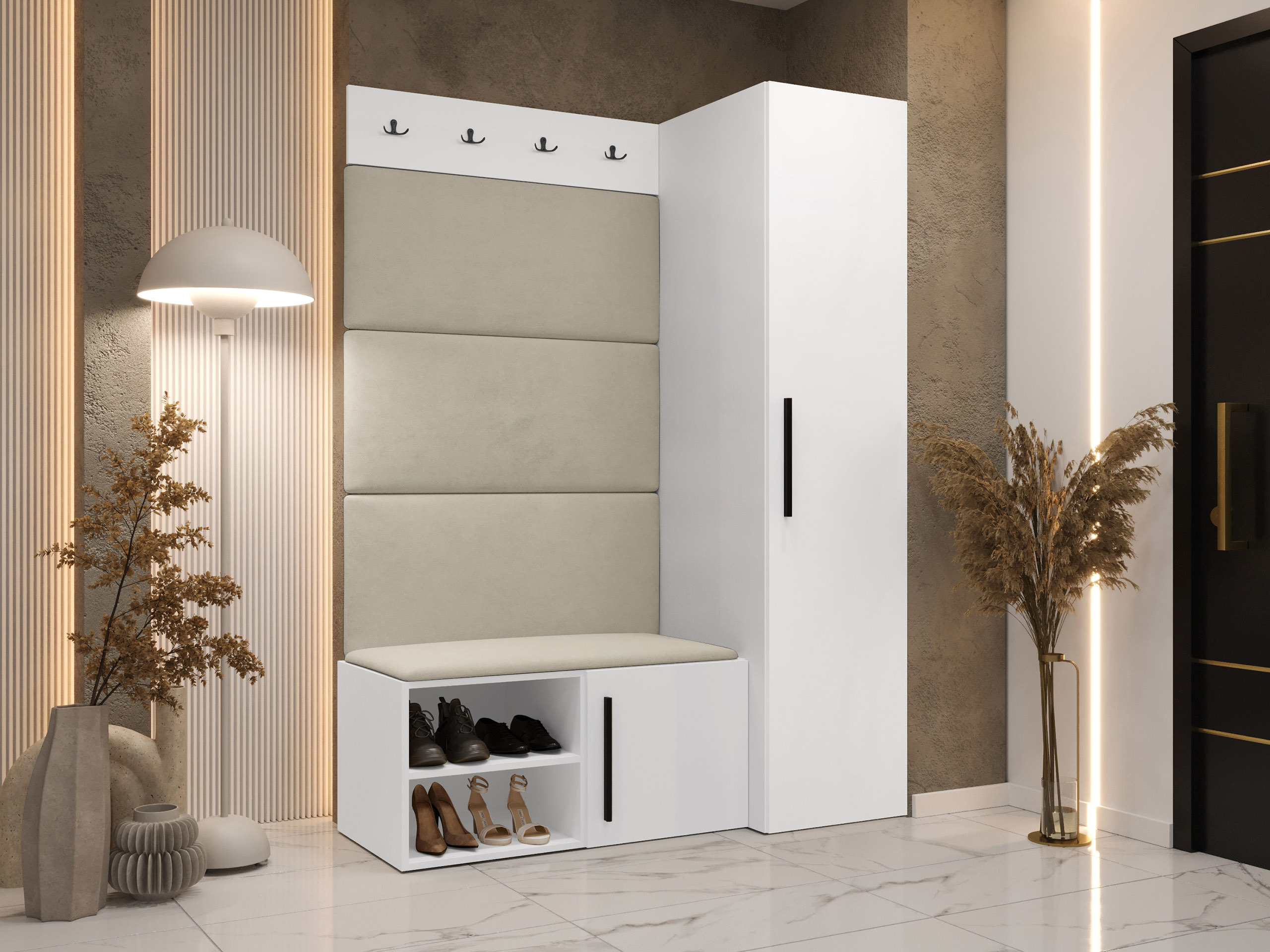 Esikukomplekt Hartford 525 (Valge)