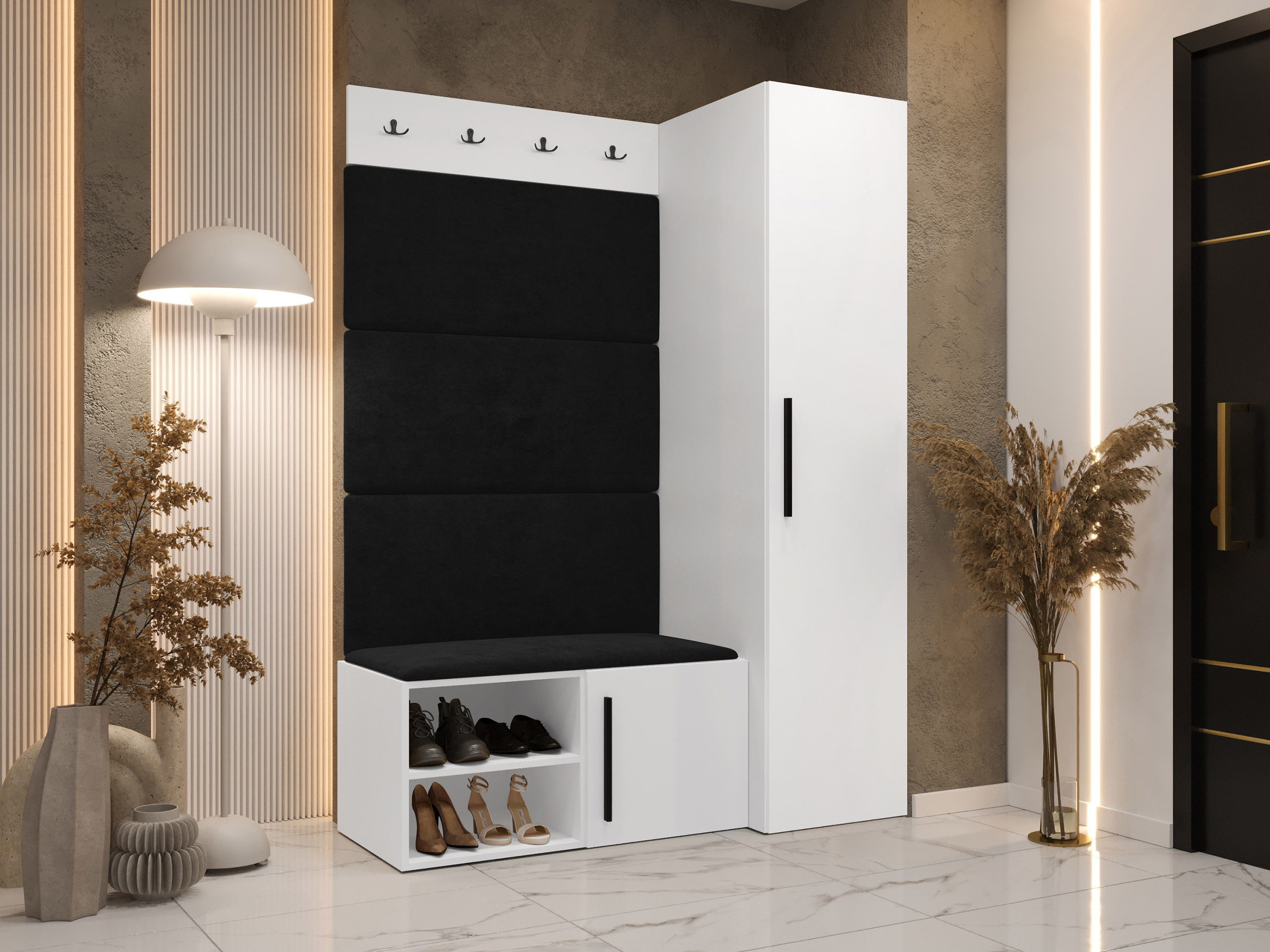 Esikukomplekt Hartford 525 (Valge)