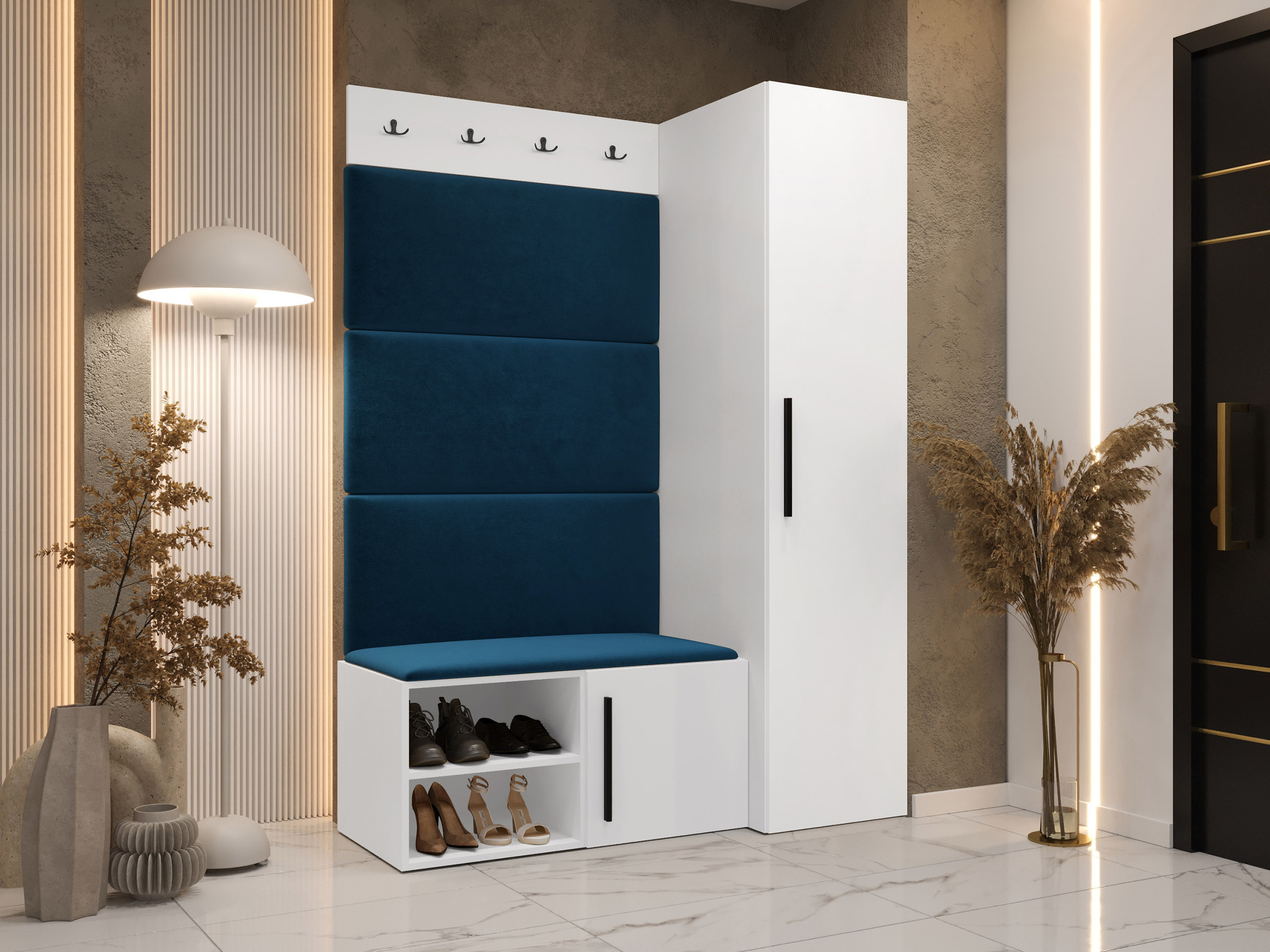 Esikukomplekt Hartford 525 (Valge)