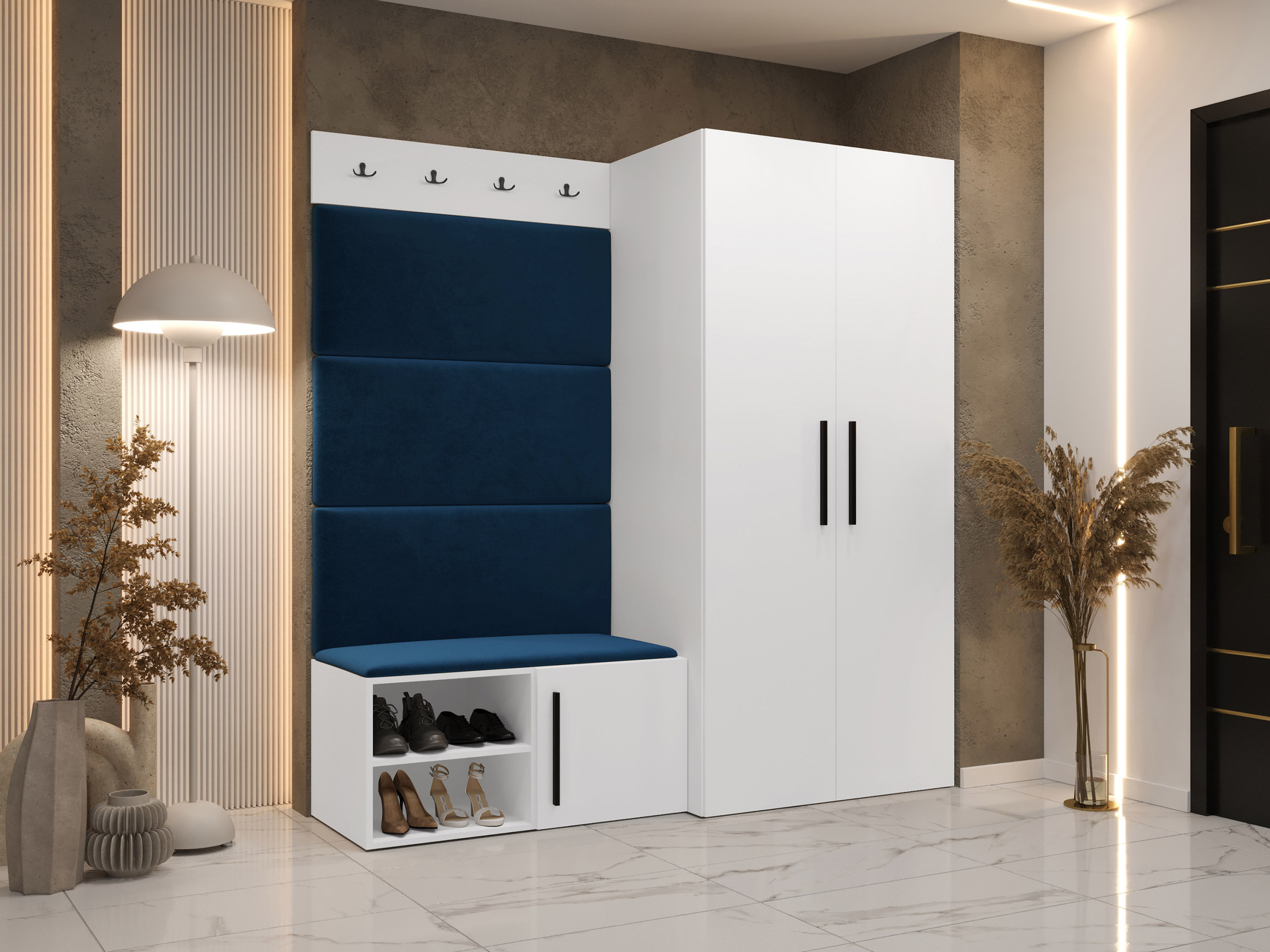 Esikukomplekt Hartford 526 (Valge)