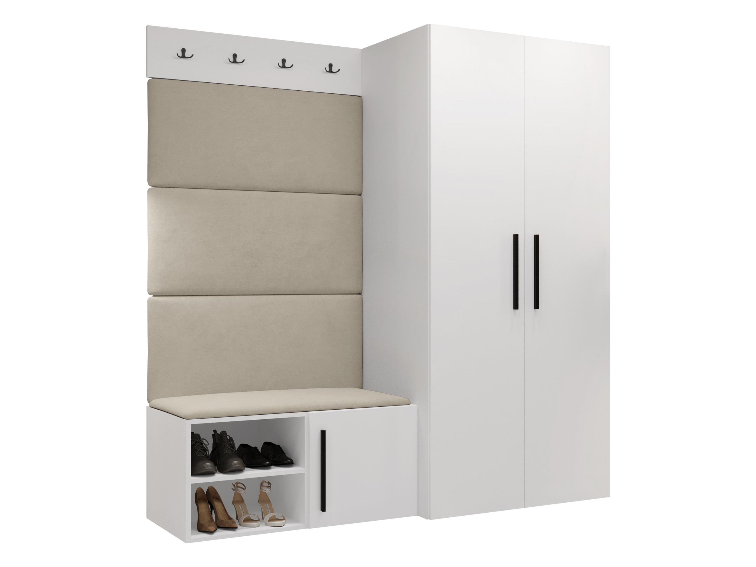 Esikukomplekt Nitos I (Valge)