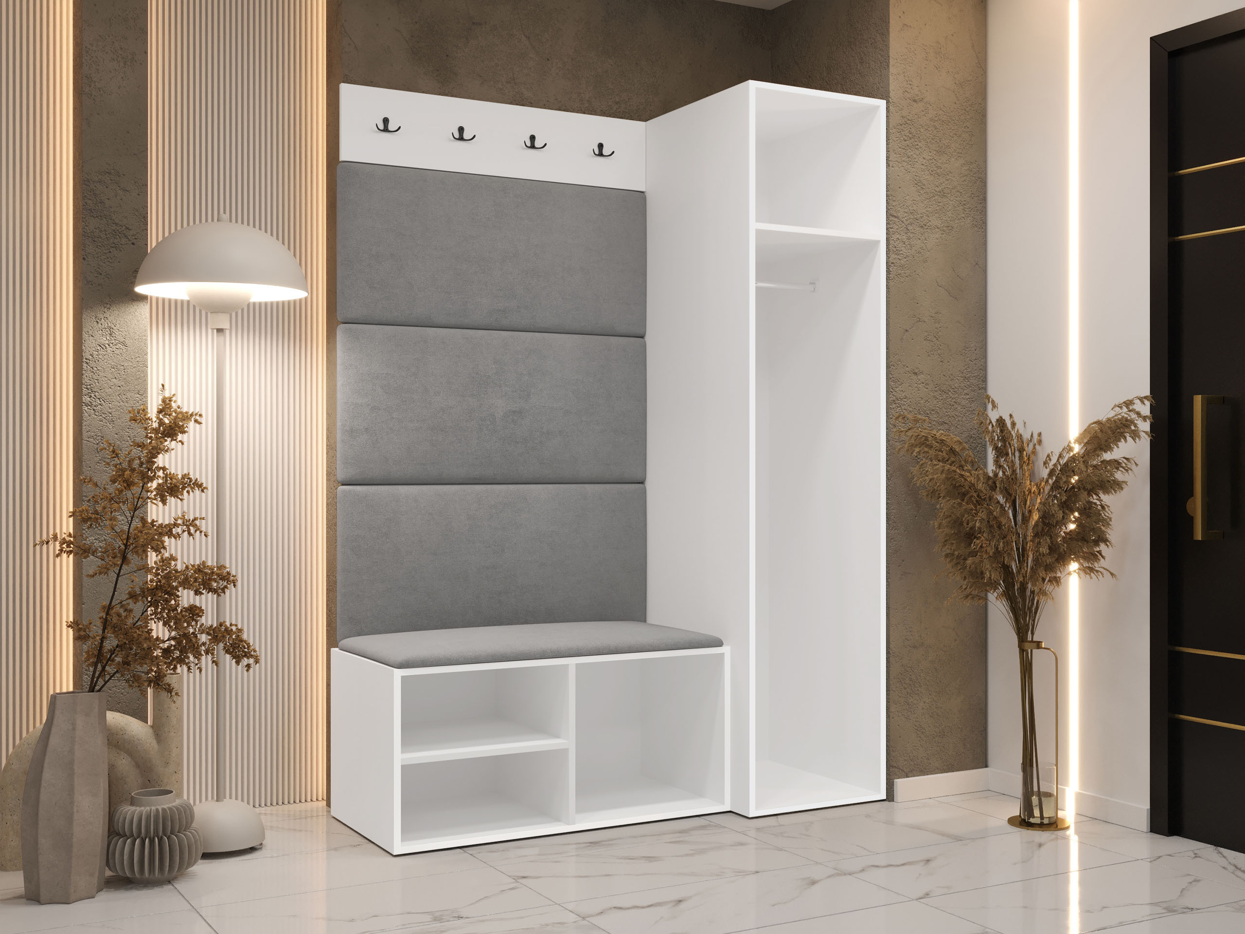 Esikukomplekt Nitos II (Valge)