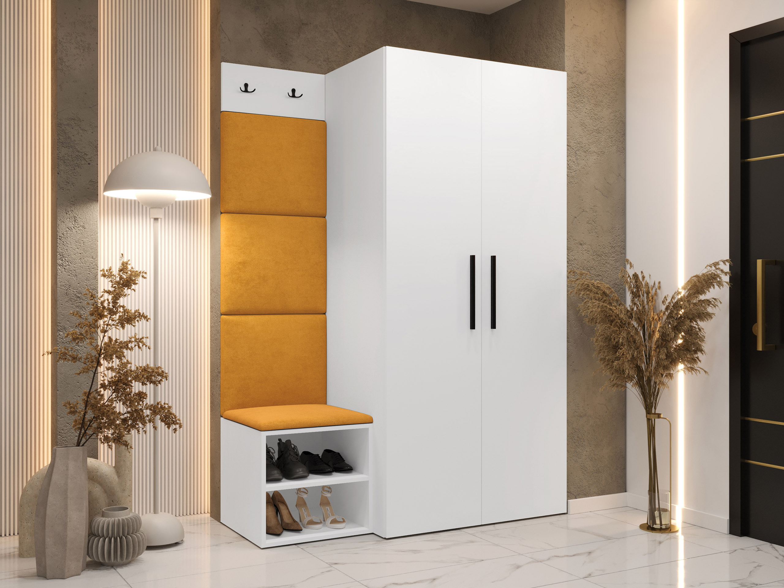 Esikukomplekt Hartford 523 (Valge)