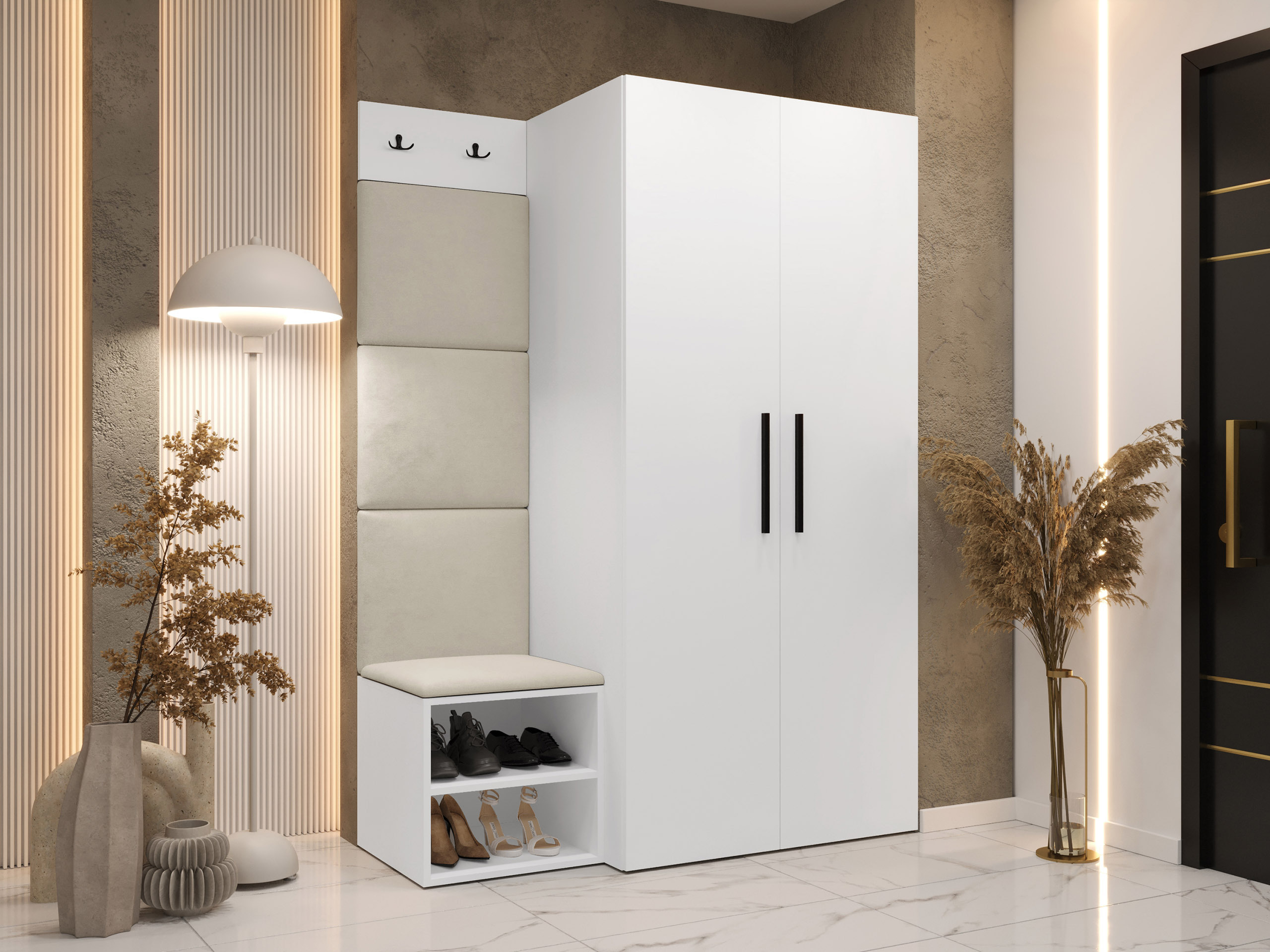 Esikukomplekt Nitos IV (Valge)