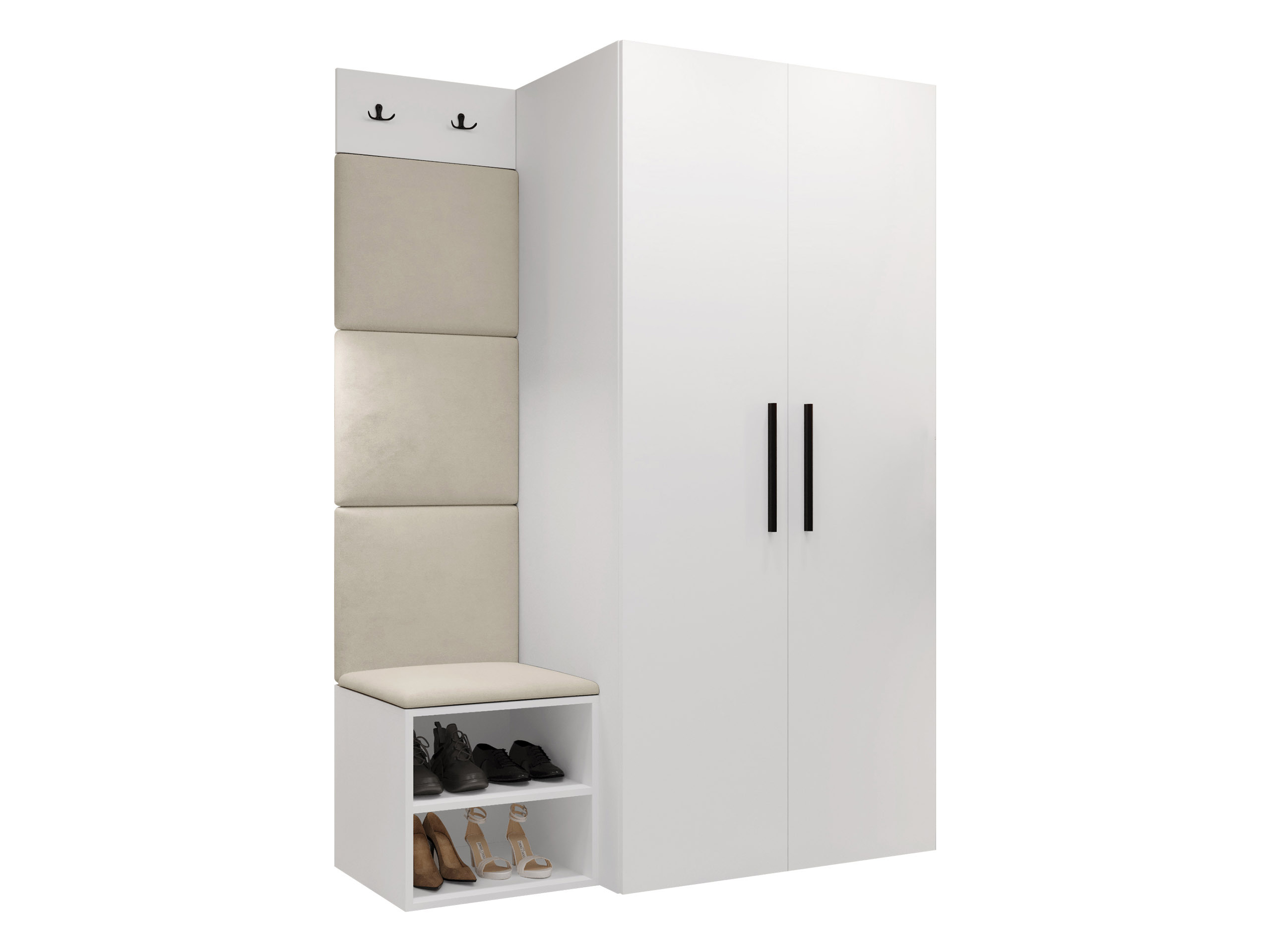 Esikukomplekt Nitos IV (Valge)