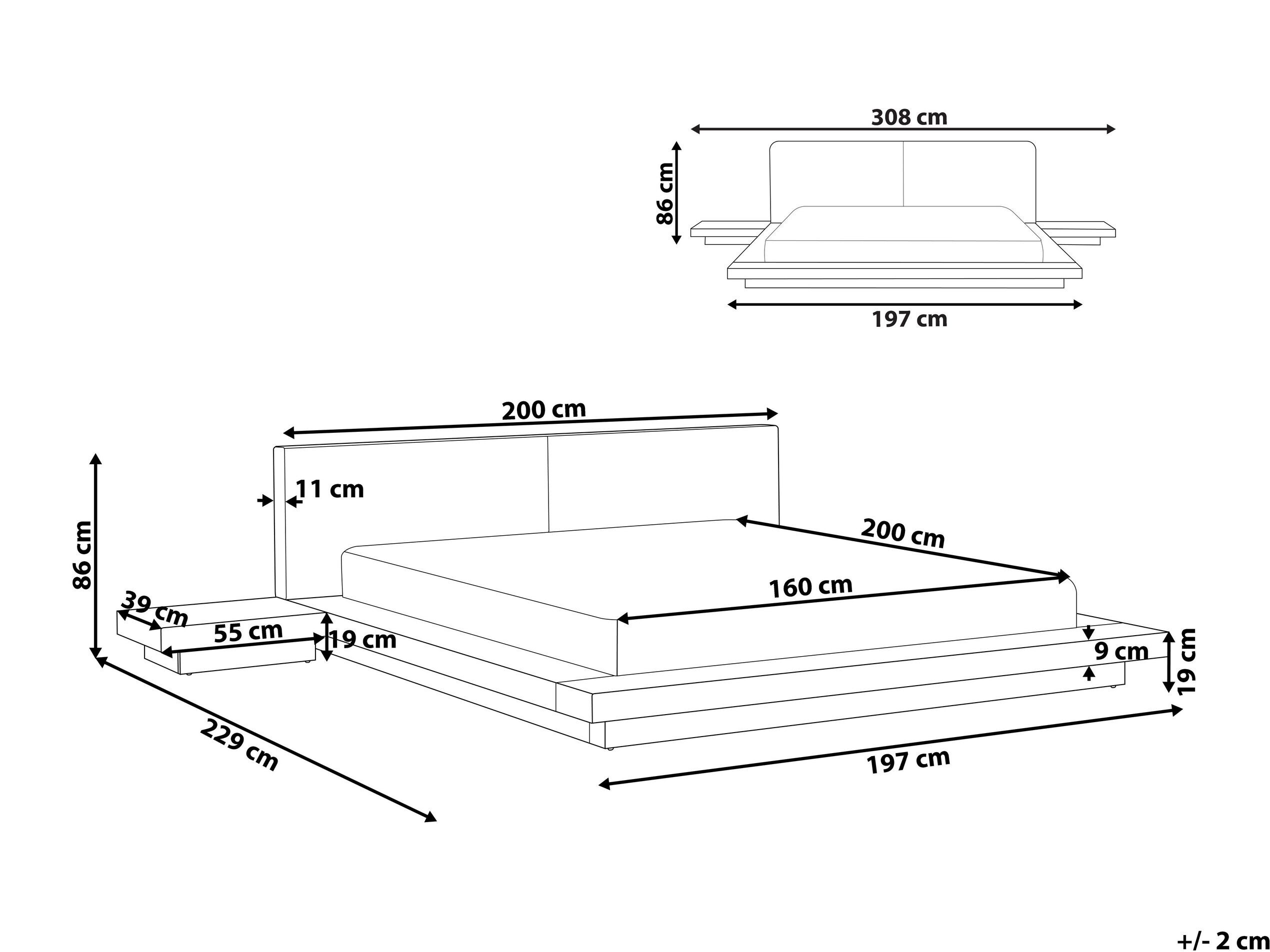Voodi Berwyn 3141 (Ere puit)